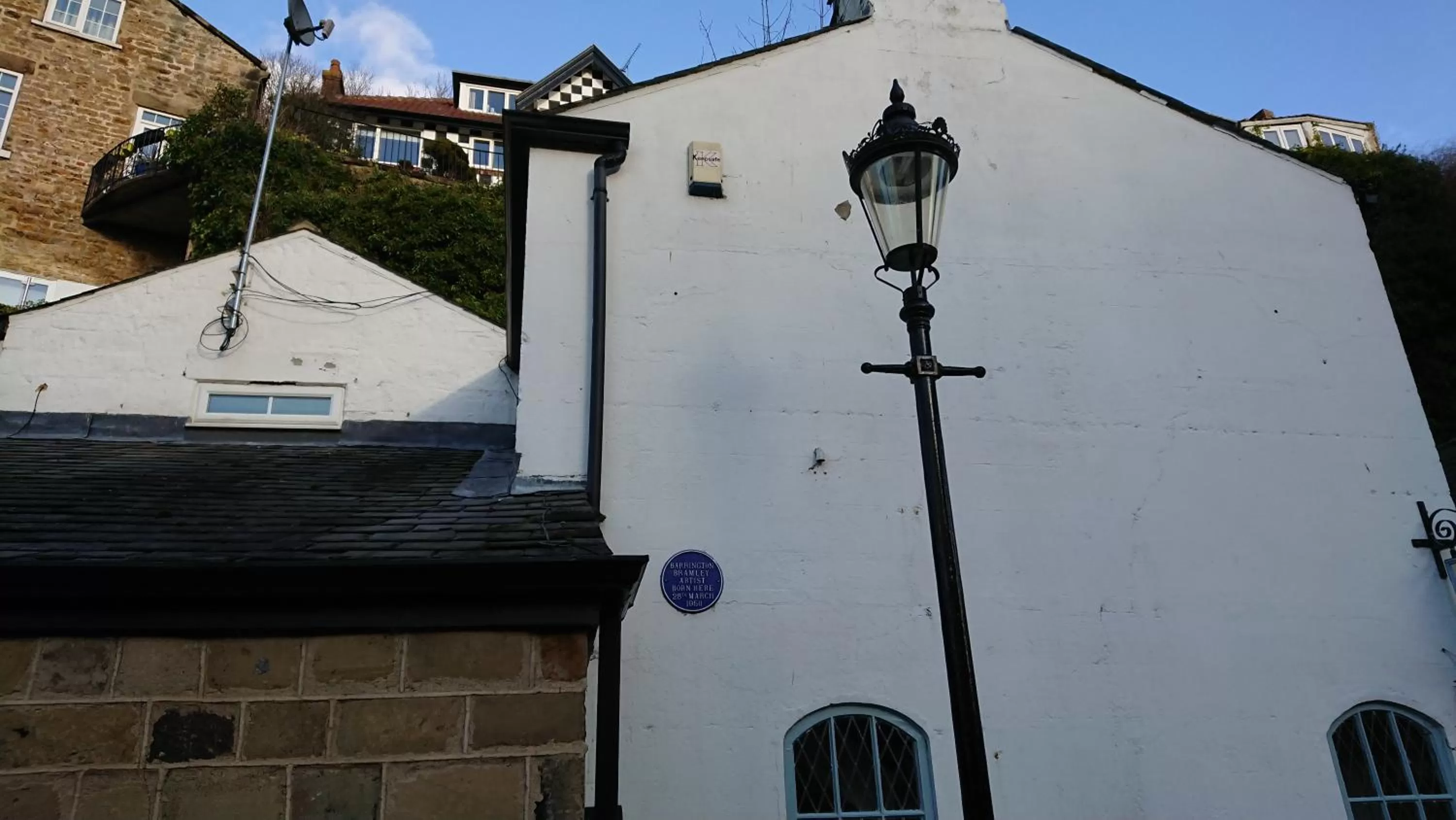 Facade/entrance in Teardrop Cottage