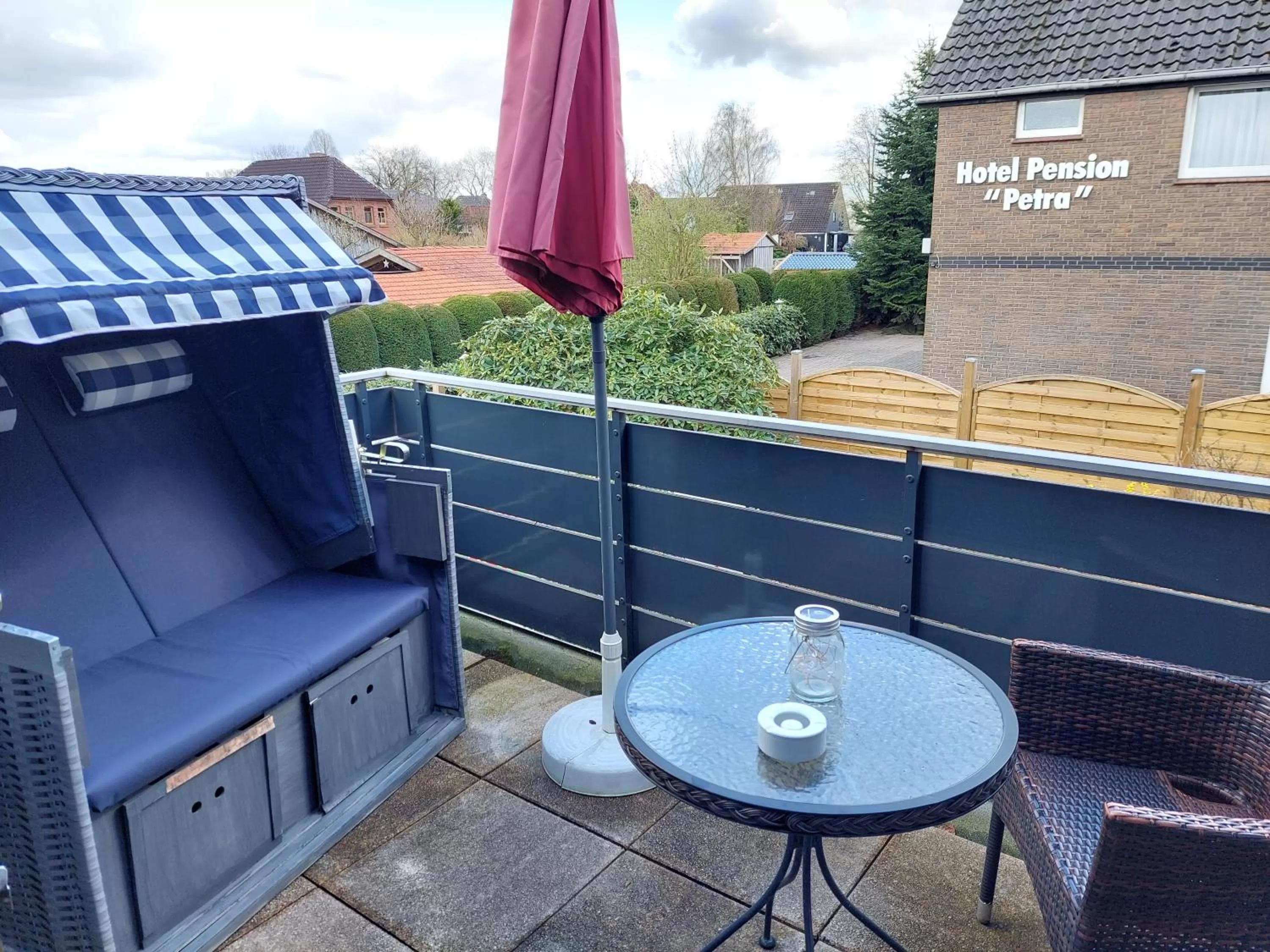 Balcony/Terrace in Hotel Rosmarin