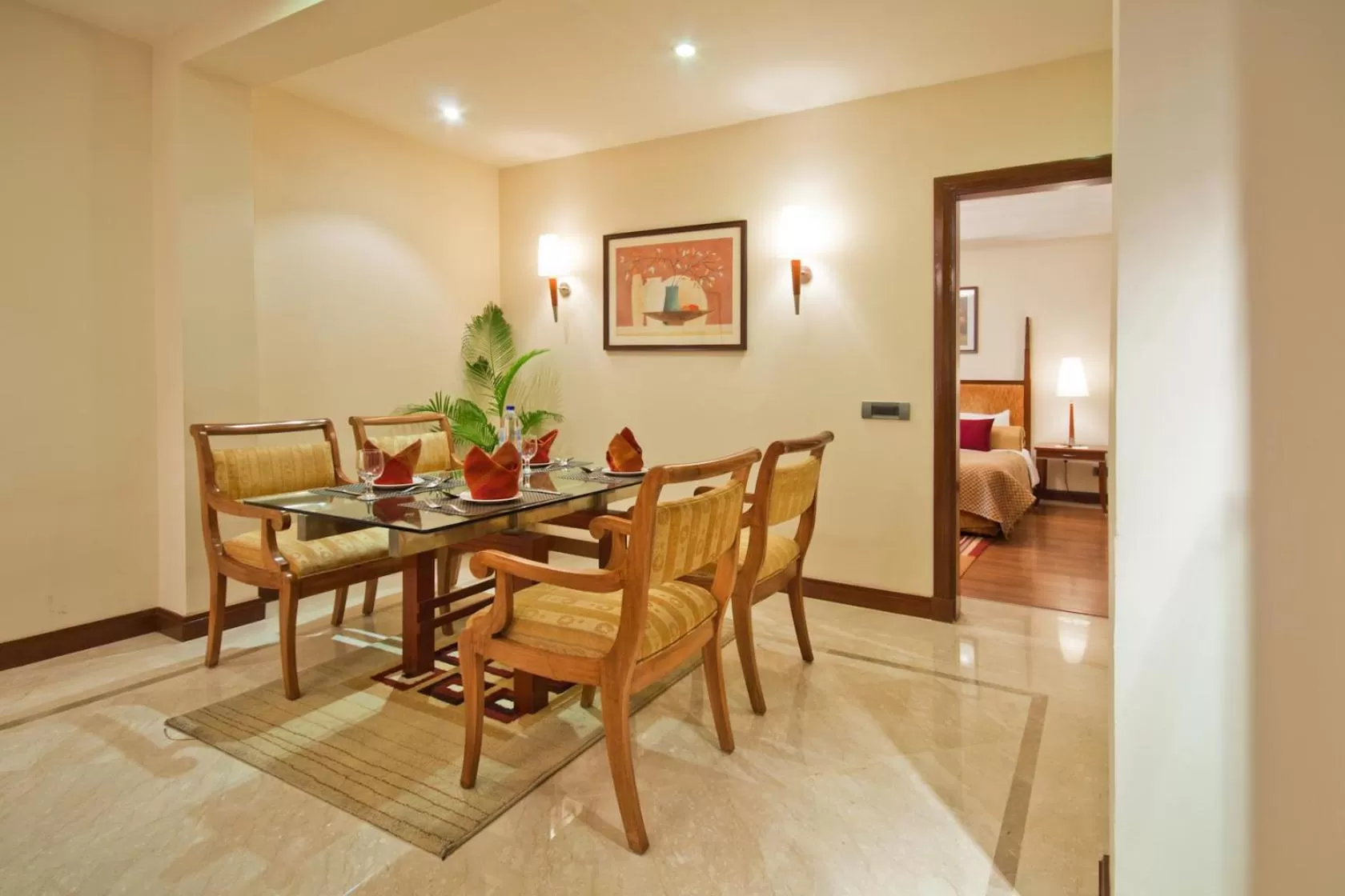 Dining area in The Accord Metropolitan