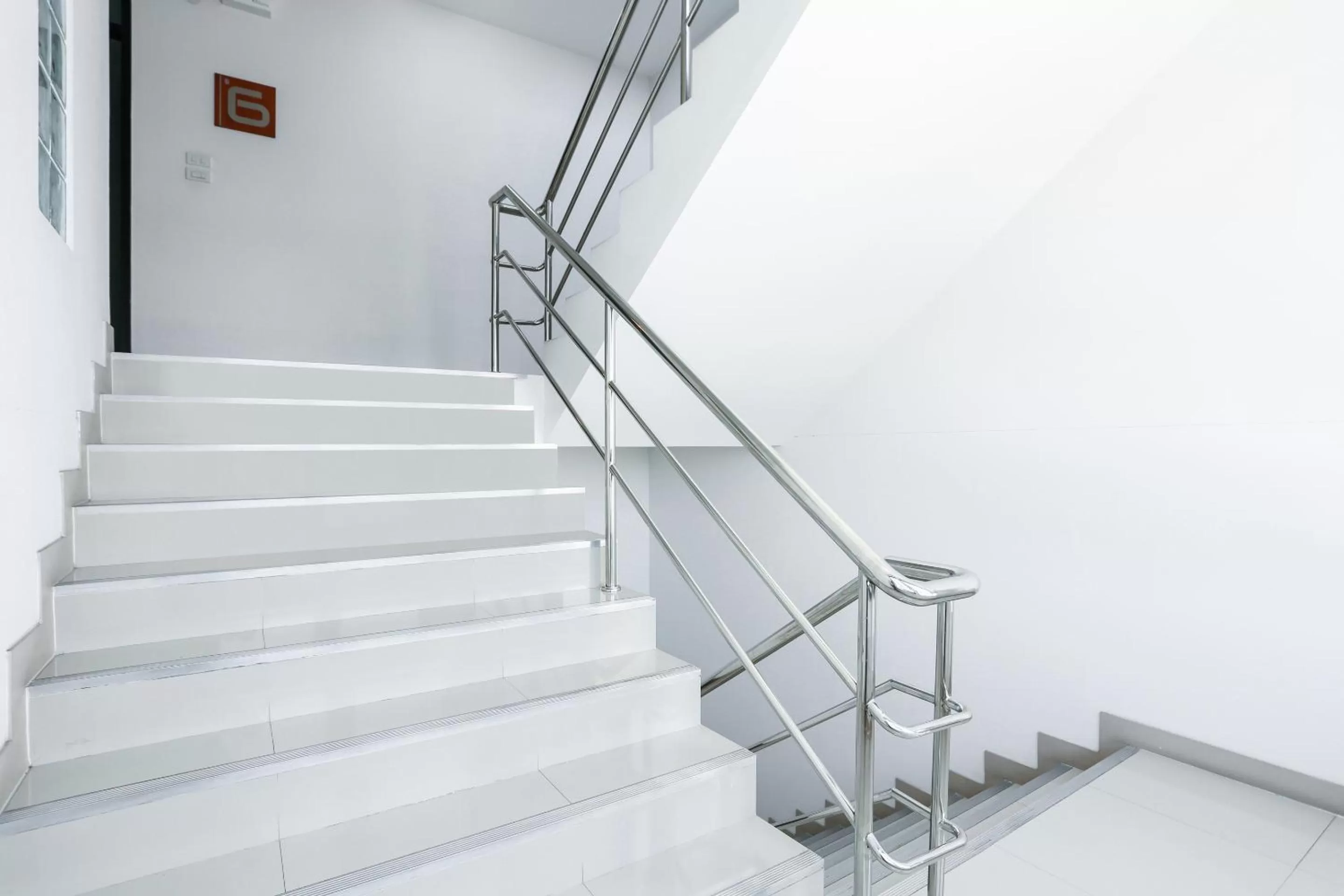 Floor plan in V-twin Donjan Service Apartment