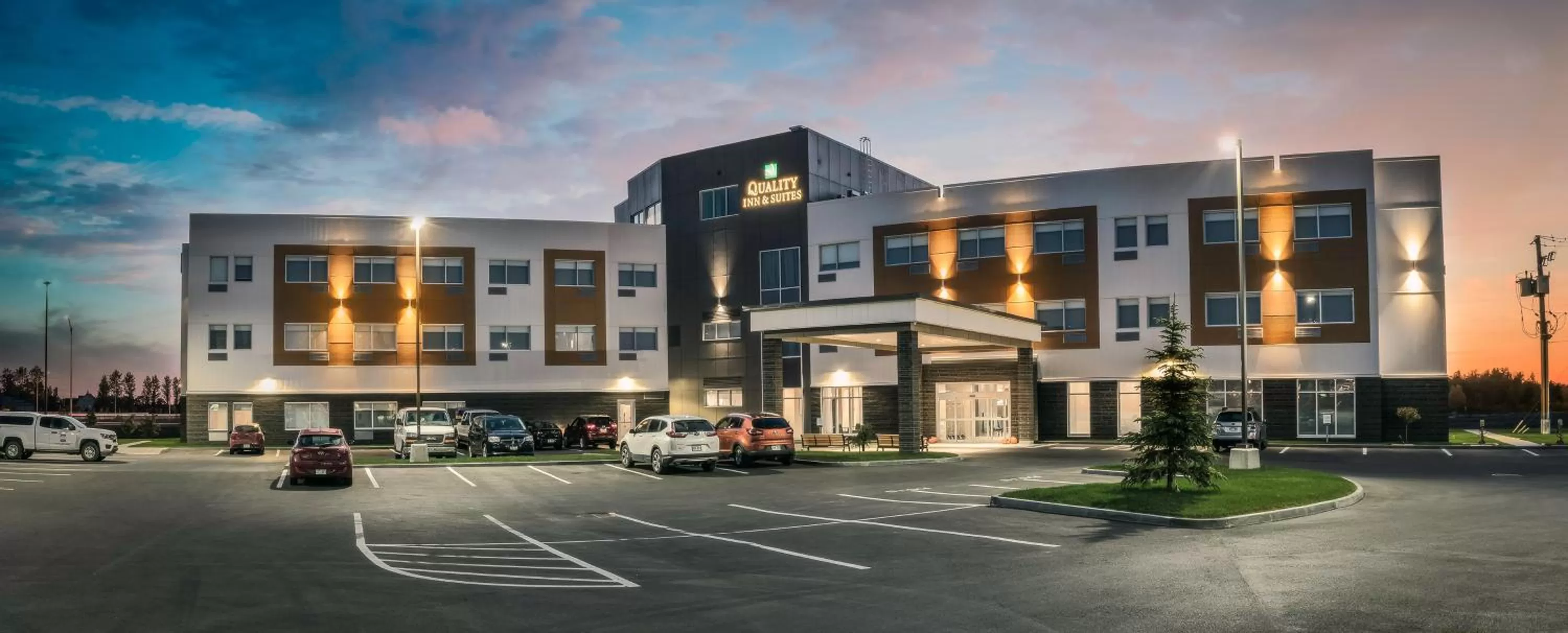 Property building in Quality Inn & Suites