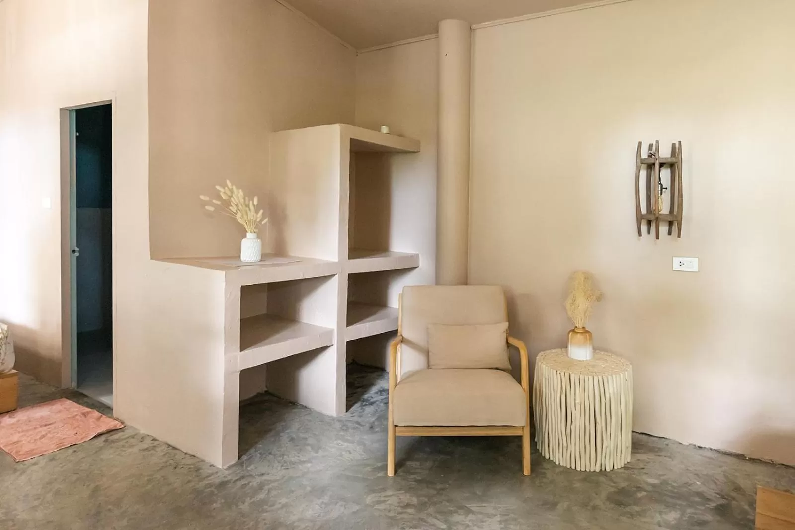 Seating area in Indie Beach Bungalows