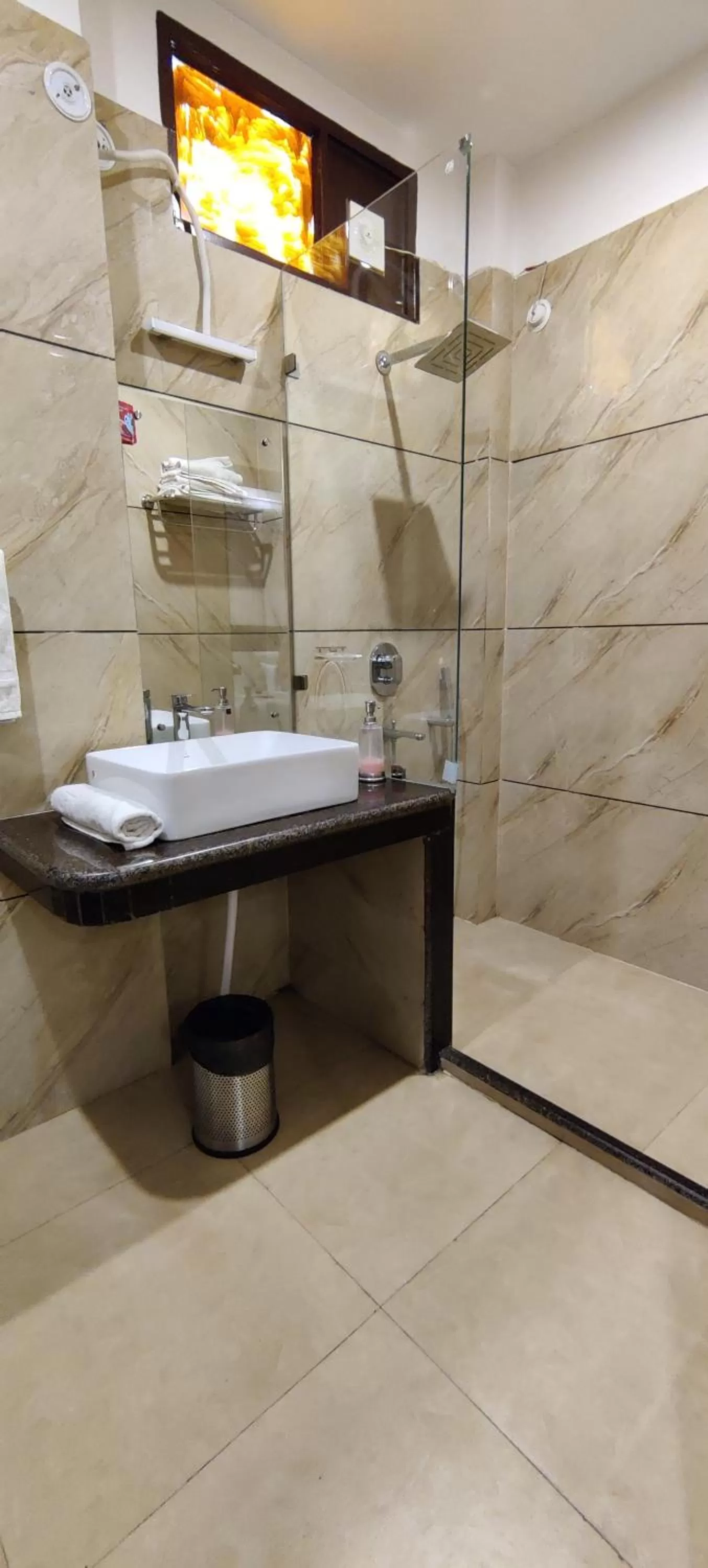 Bathroom in DreamCatcher By Samyati Hotels and Resorts