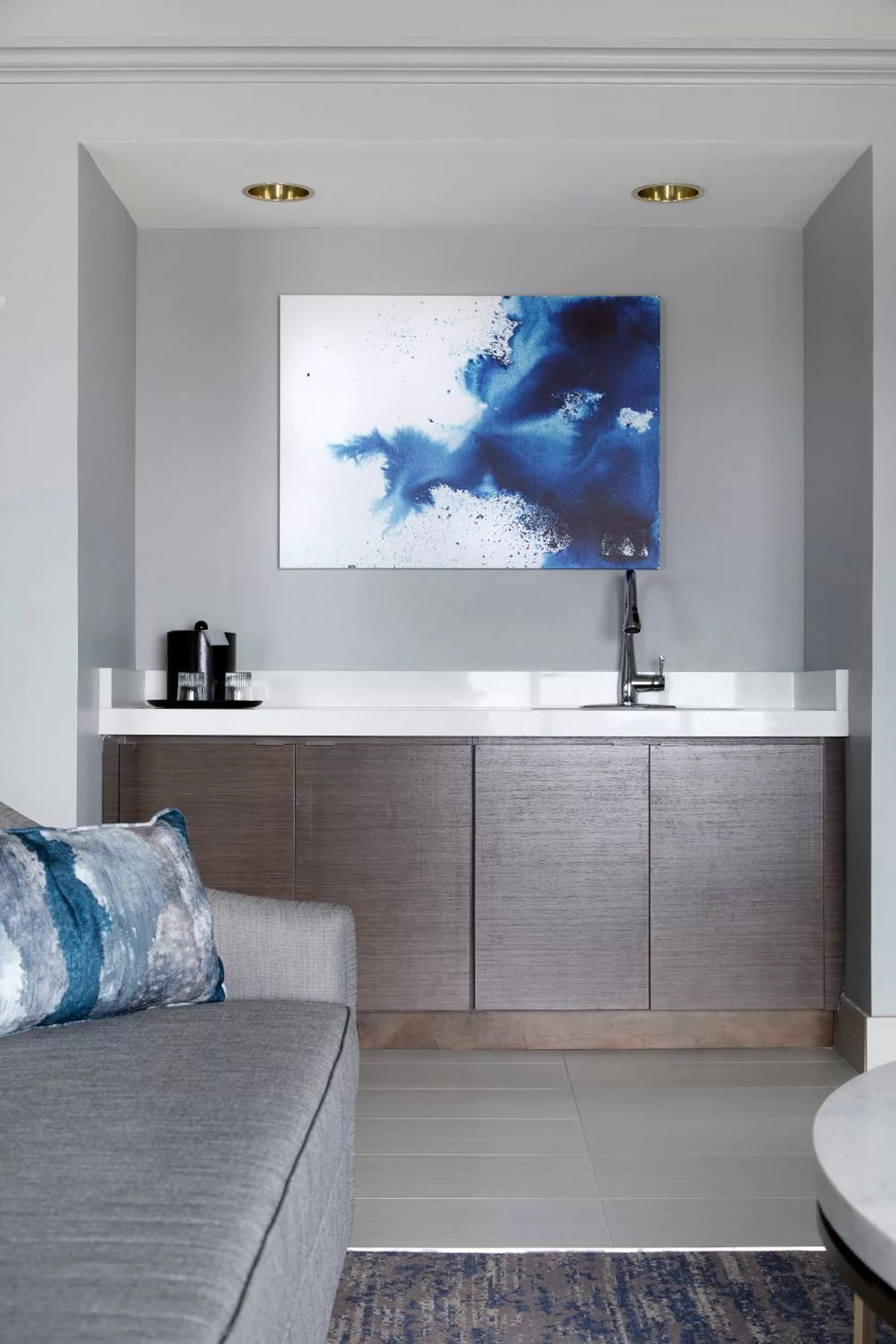 Kitchen or kitchenette, Bed in Franklin Marriott Cool Springs