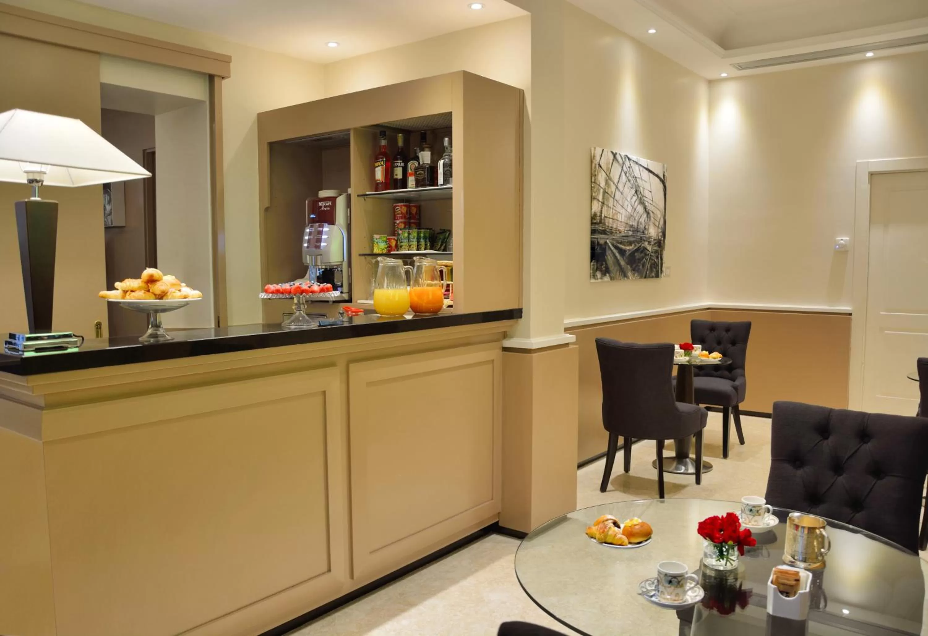 Lobby or reception in LH Hotel Lloyd Roma