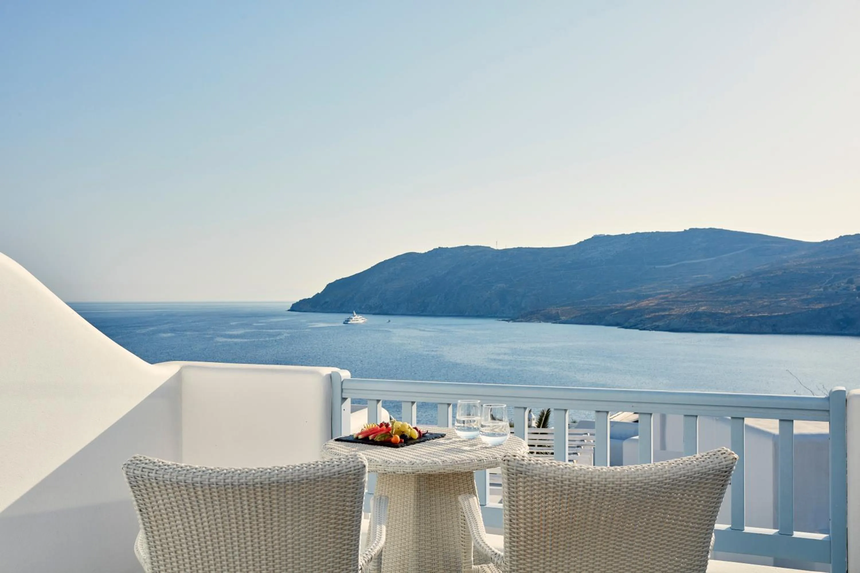Balcony/Terrace in Archipelagos Hotel - Small Luxury Hotels of the World