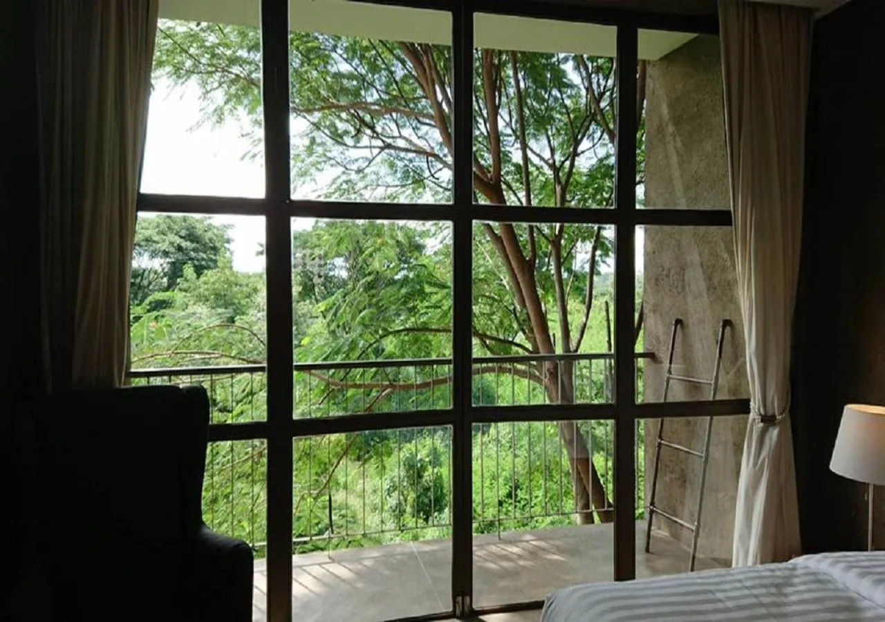 Balcony/Terrace, Bed in Inchantreedoopool