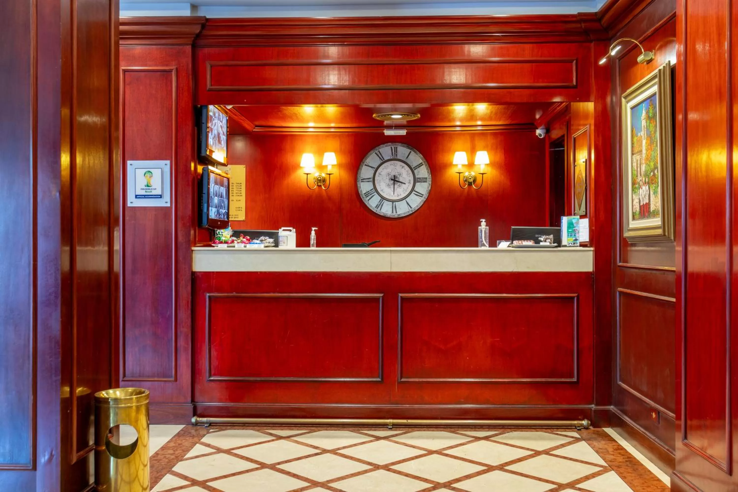 Lobby or reception in Lancaster Hotel by Castelo Itaipava