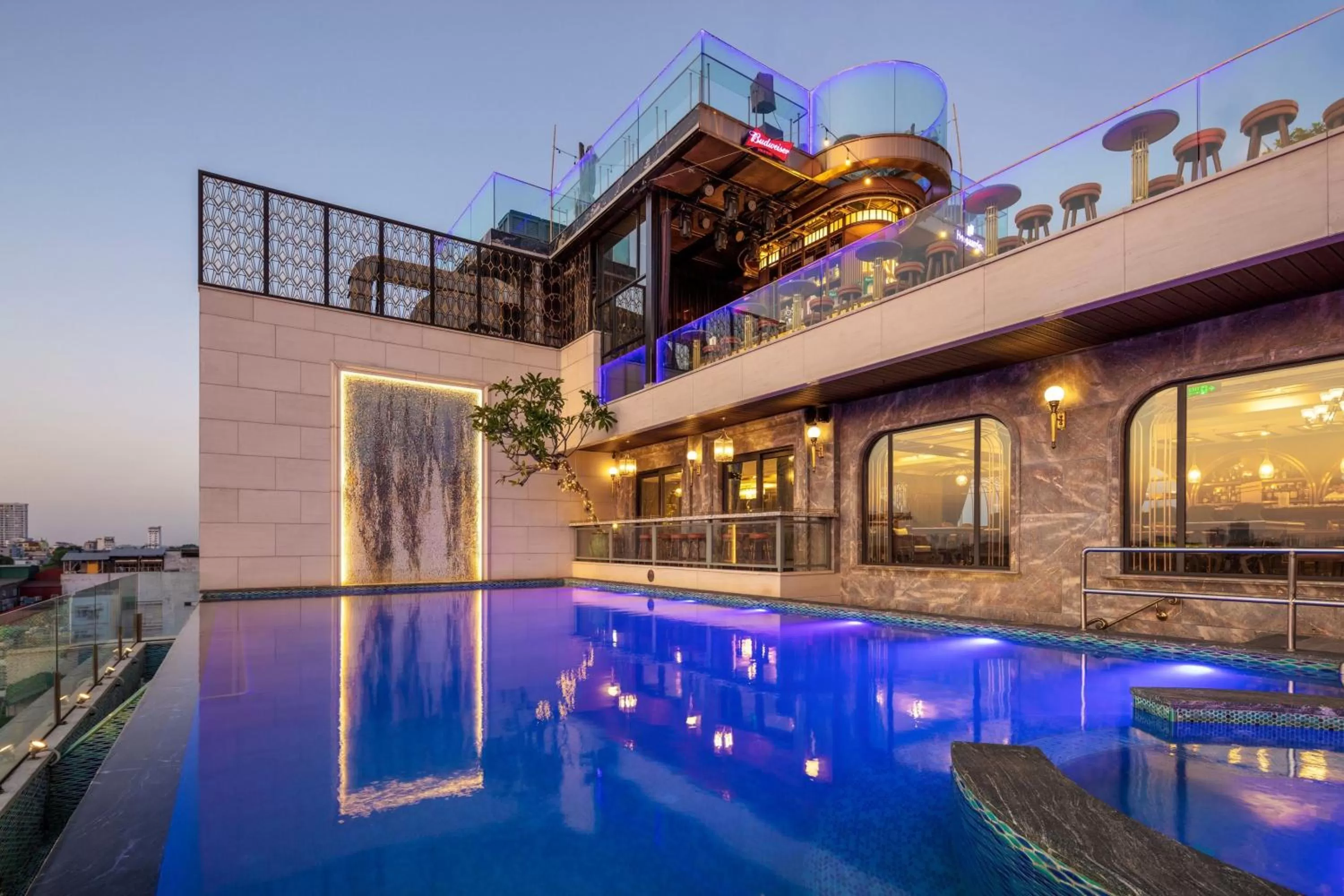 Pool view in Peridot Grand Luxury Boutique Hotel