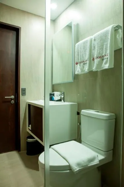 Bathroom in Ramada Encore by Wyndham Makati