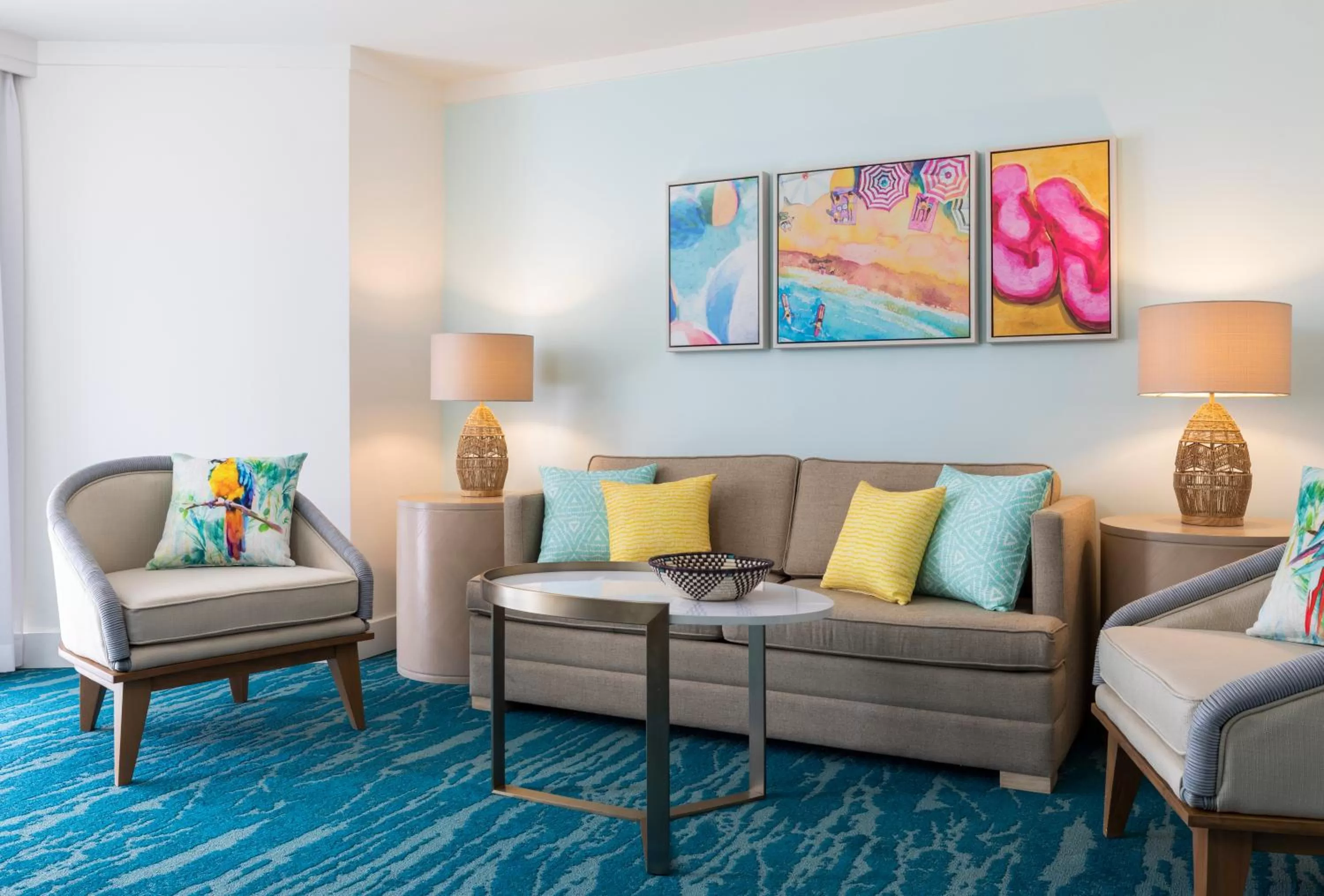 Living room in Riviera Resort Palm Springs