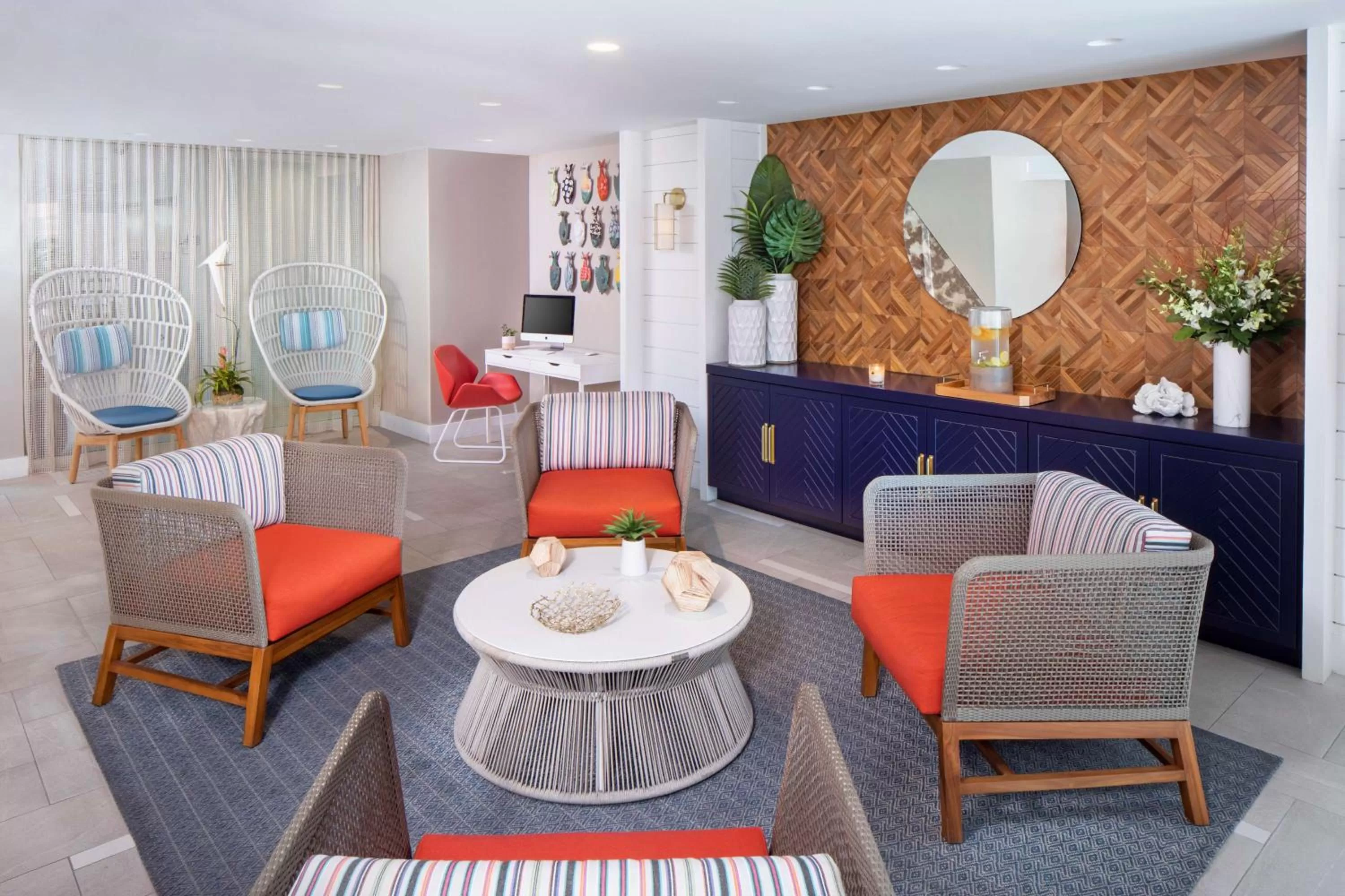 Lobby or reception in The Reach Key West, Curio Collection by Hilton