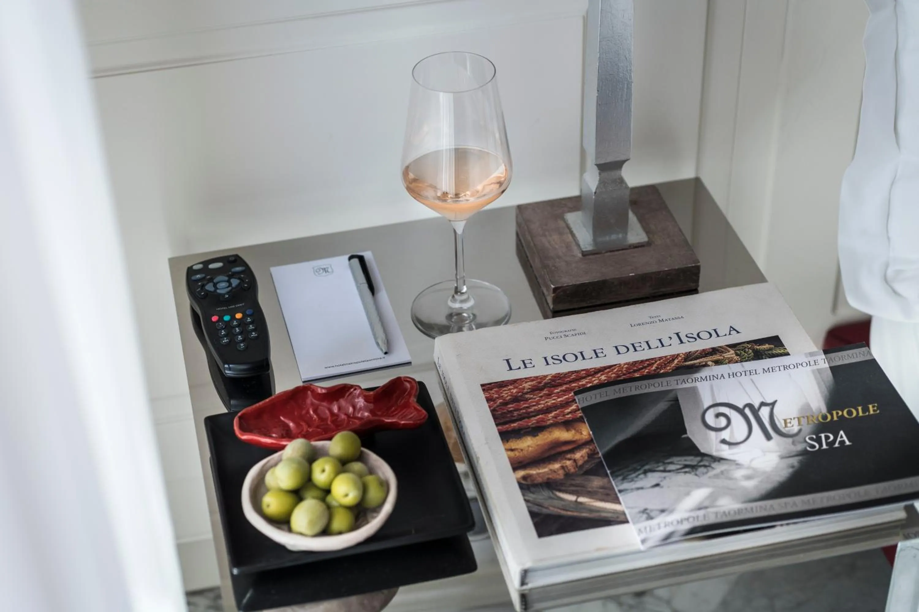 Decorative detail in Hotel Metropole Taormina