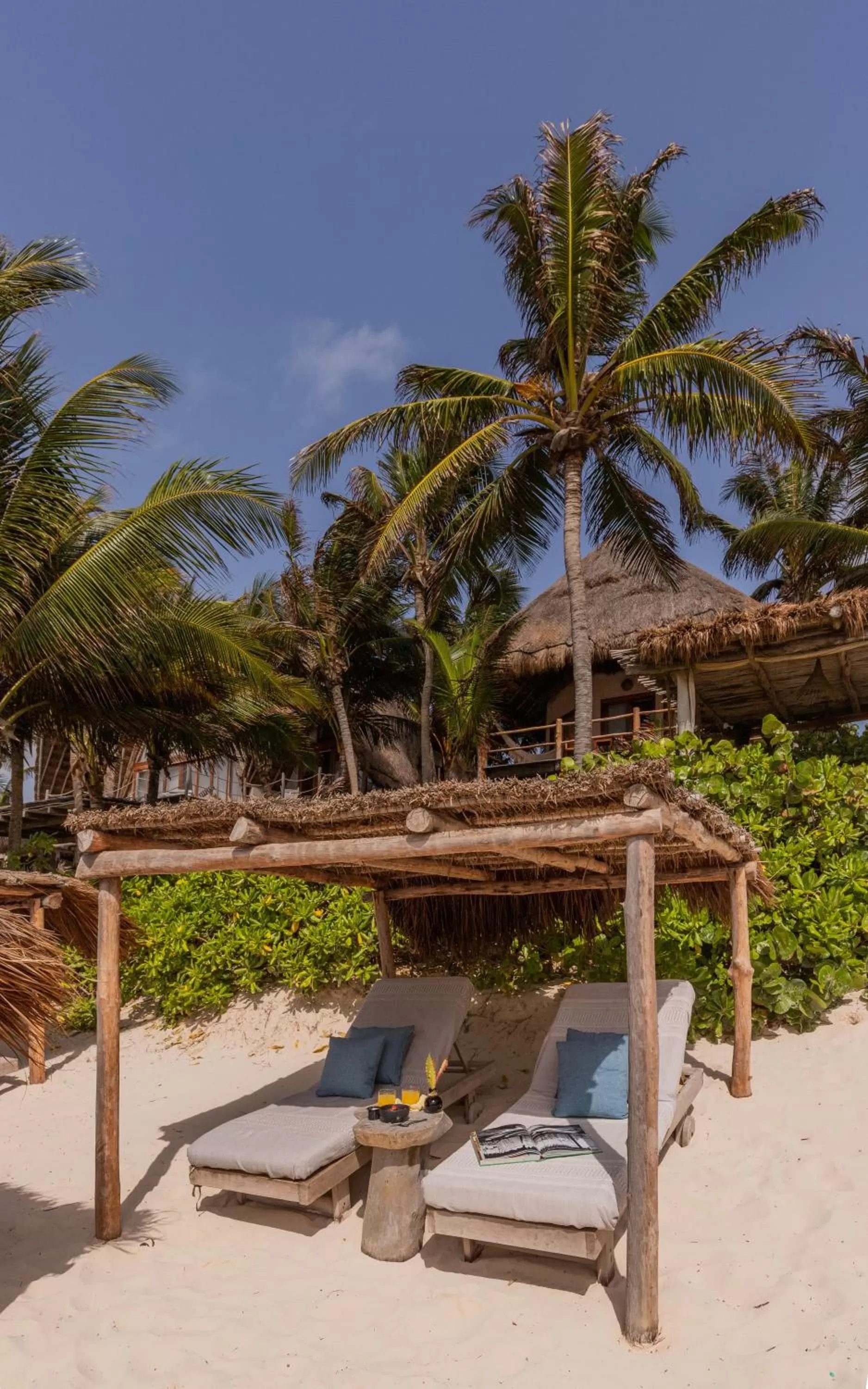 Beach in Encantada Tulum
