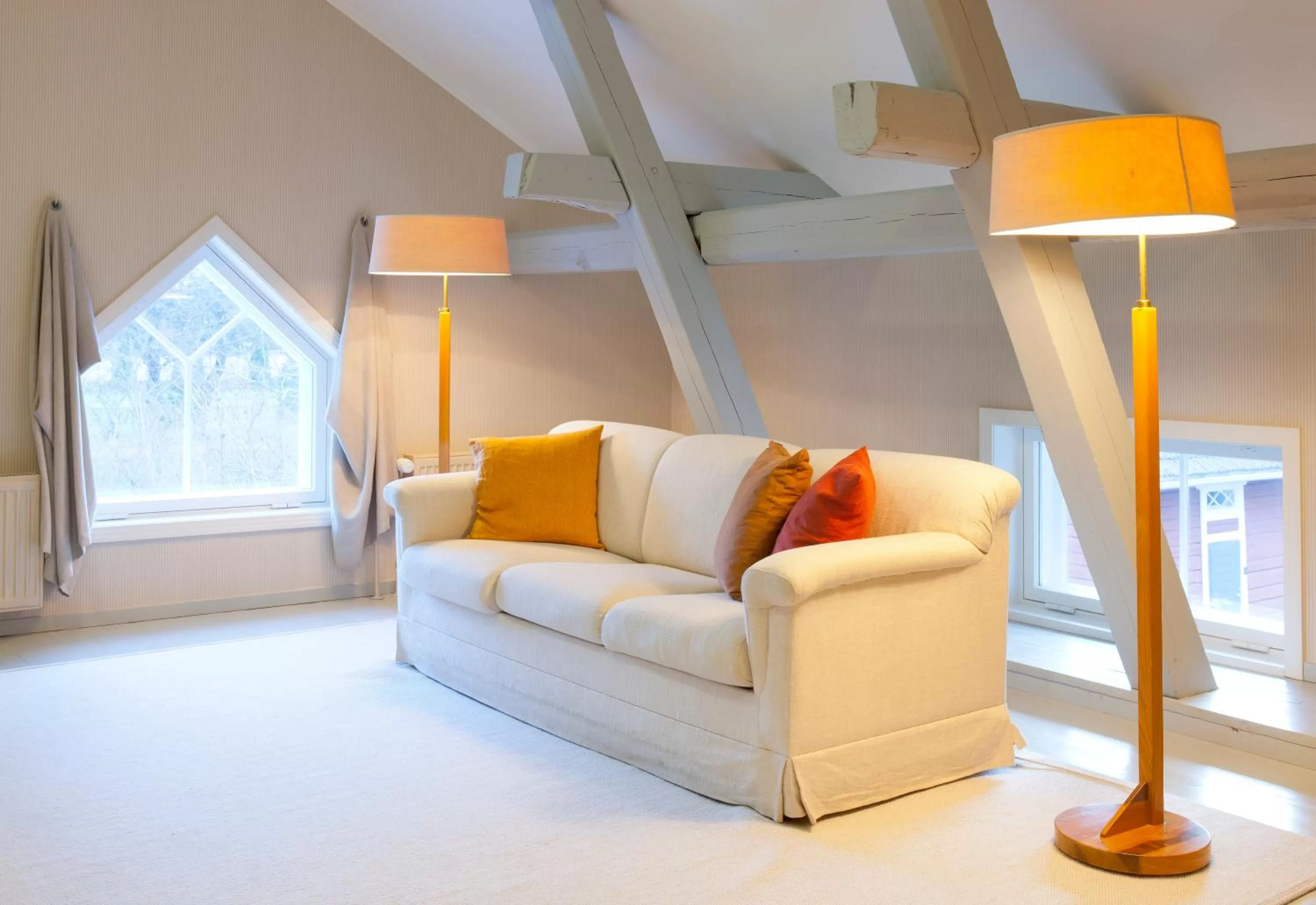 Photo of the whole room in Ahlströmin Ruukki Noormarkku