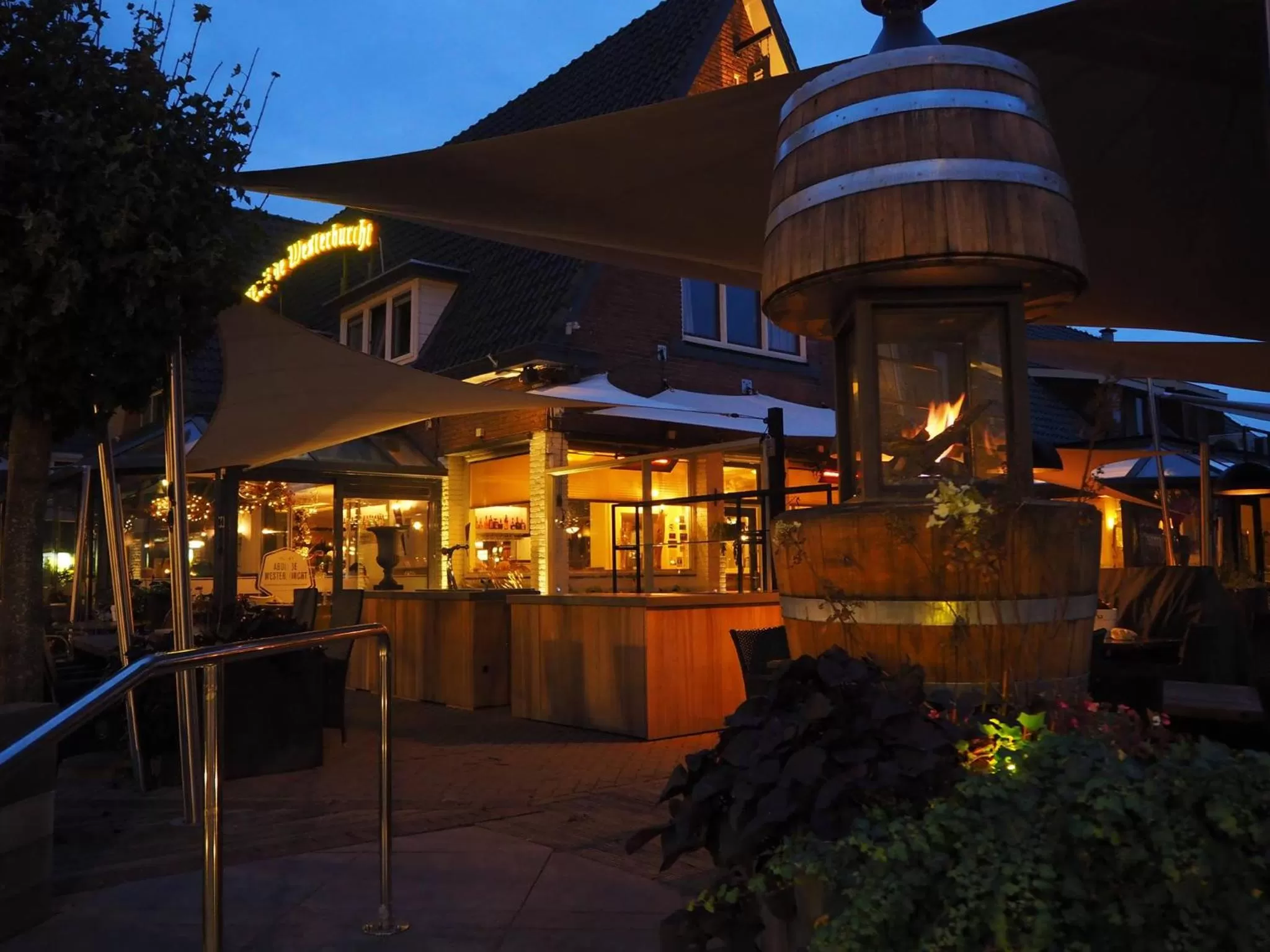 Balcony/Terrace in Boutique Hotel, Restaurant & Wellness Westerburcht