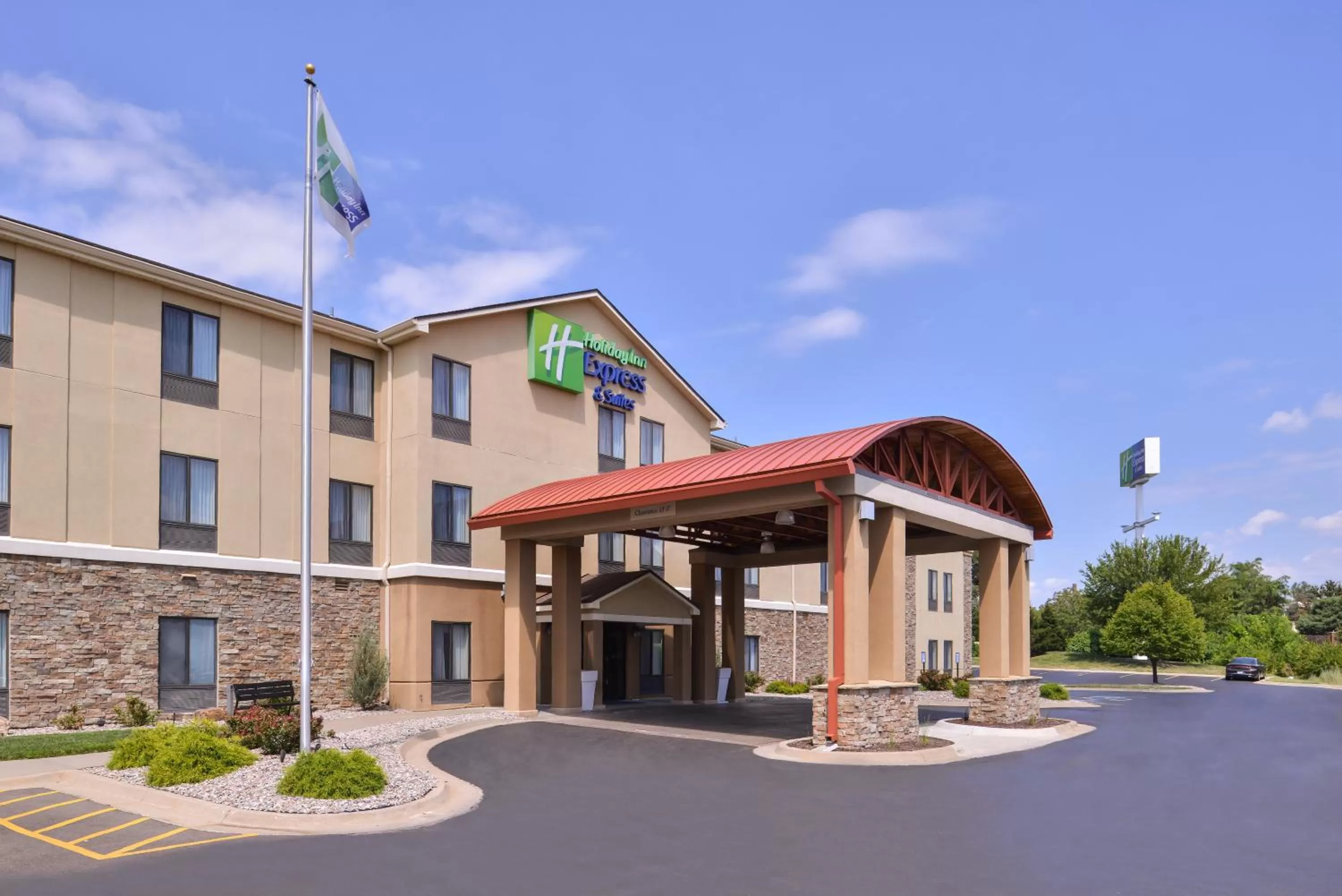 Property building in Holiday Inn Express & Suites Topeka West I-70 Wanamaker by IHG