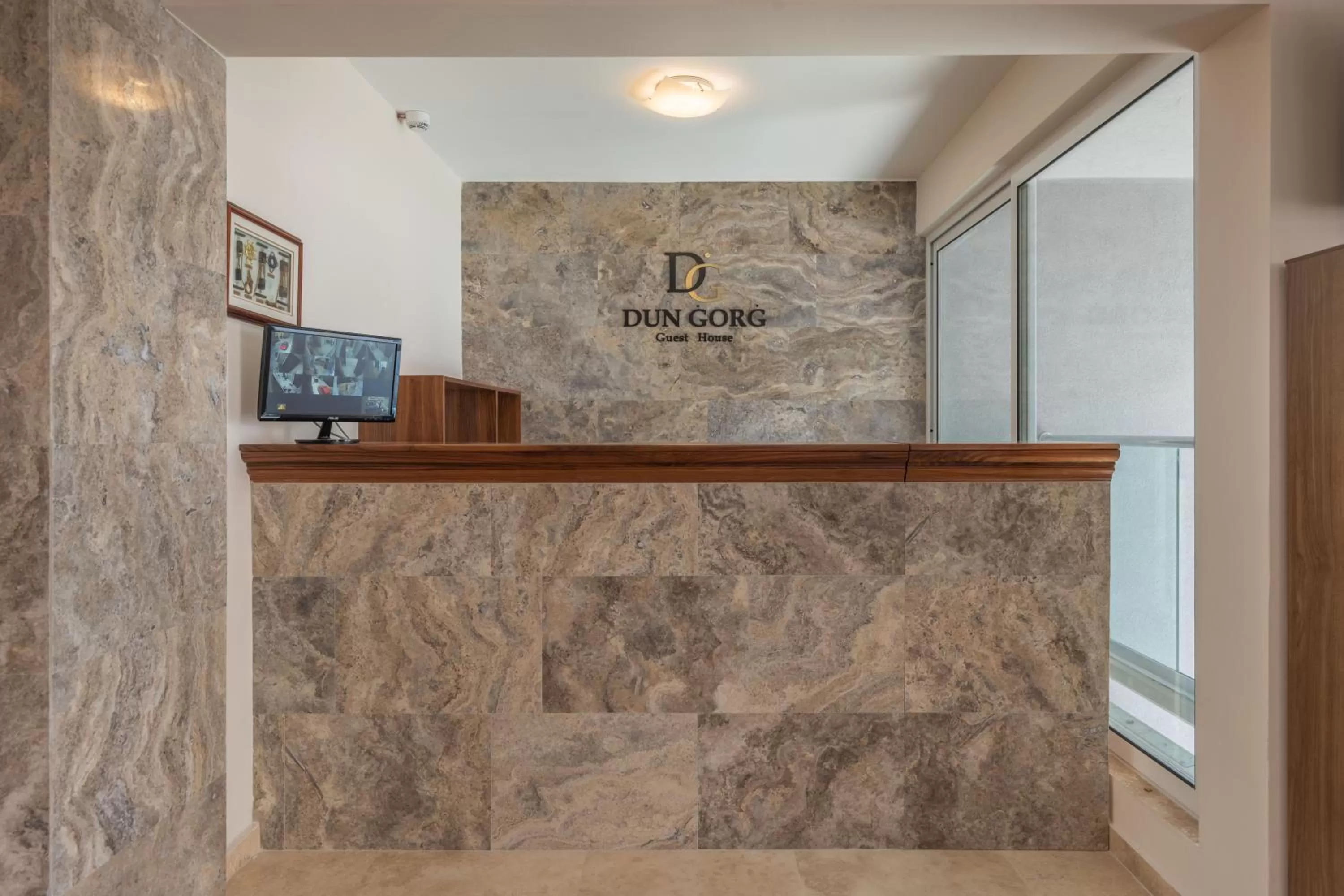 Lobby or reception in Dun Gorg Guest House