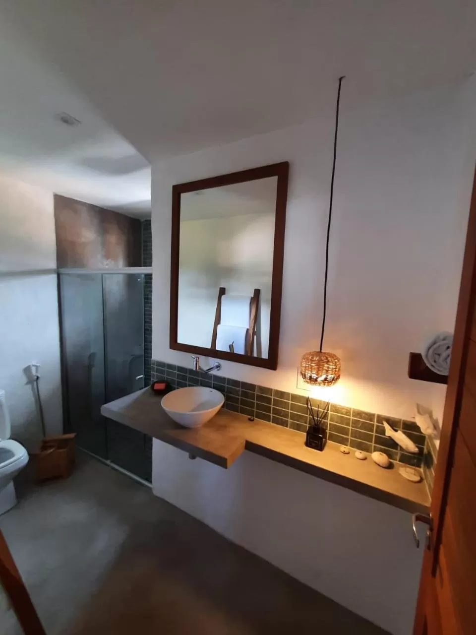 Bathroom in Arataba Hotel Boutique e Bistrô - 150 mts do mar