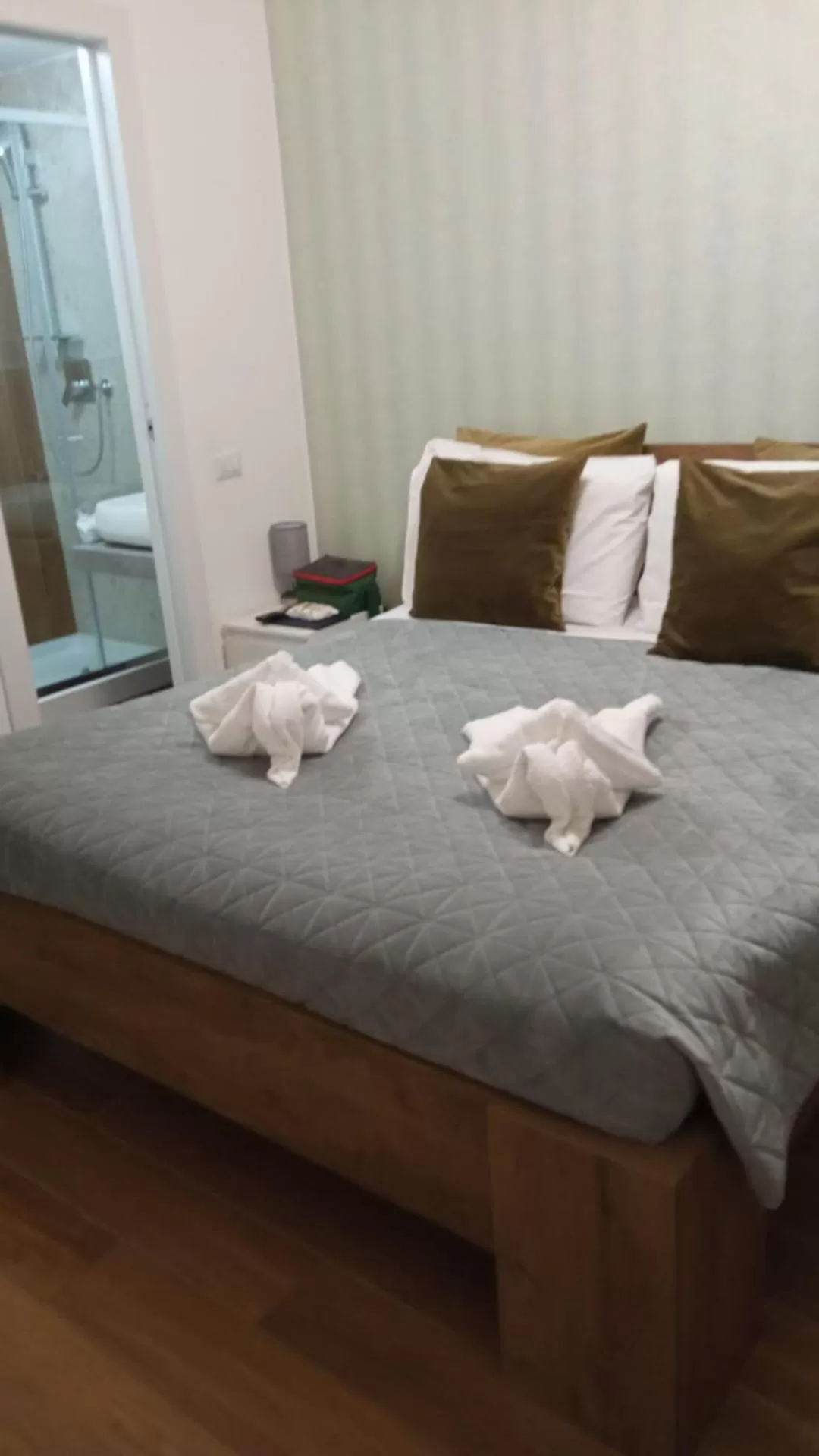 Bed in Vanella Rome Domus