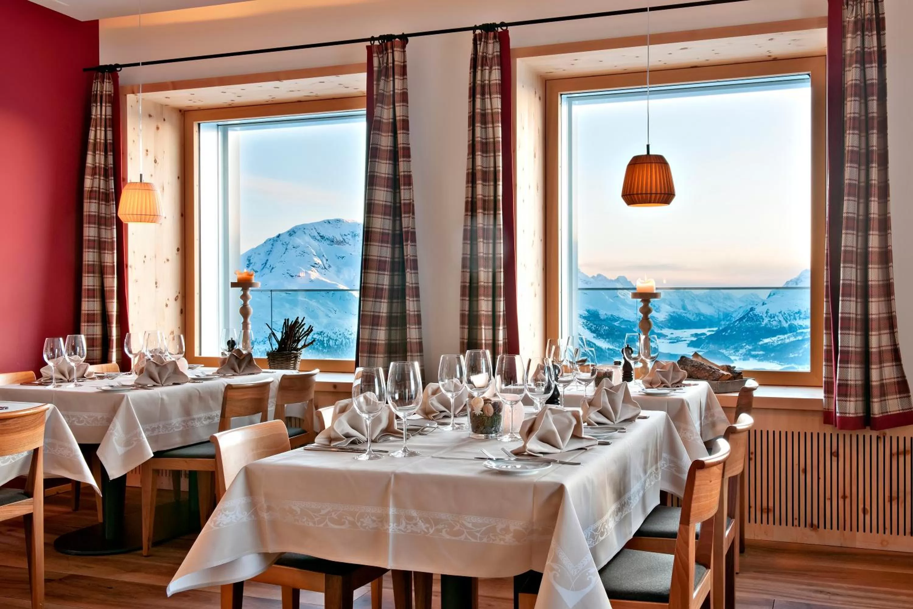 Restaurant/places to eat in Romantik Hotel Muottas Muragl