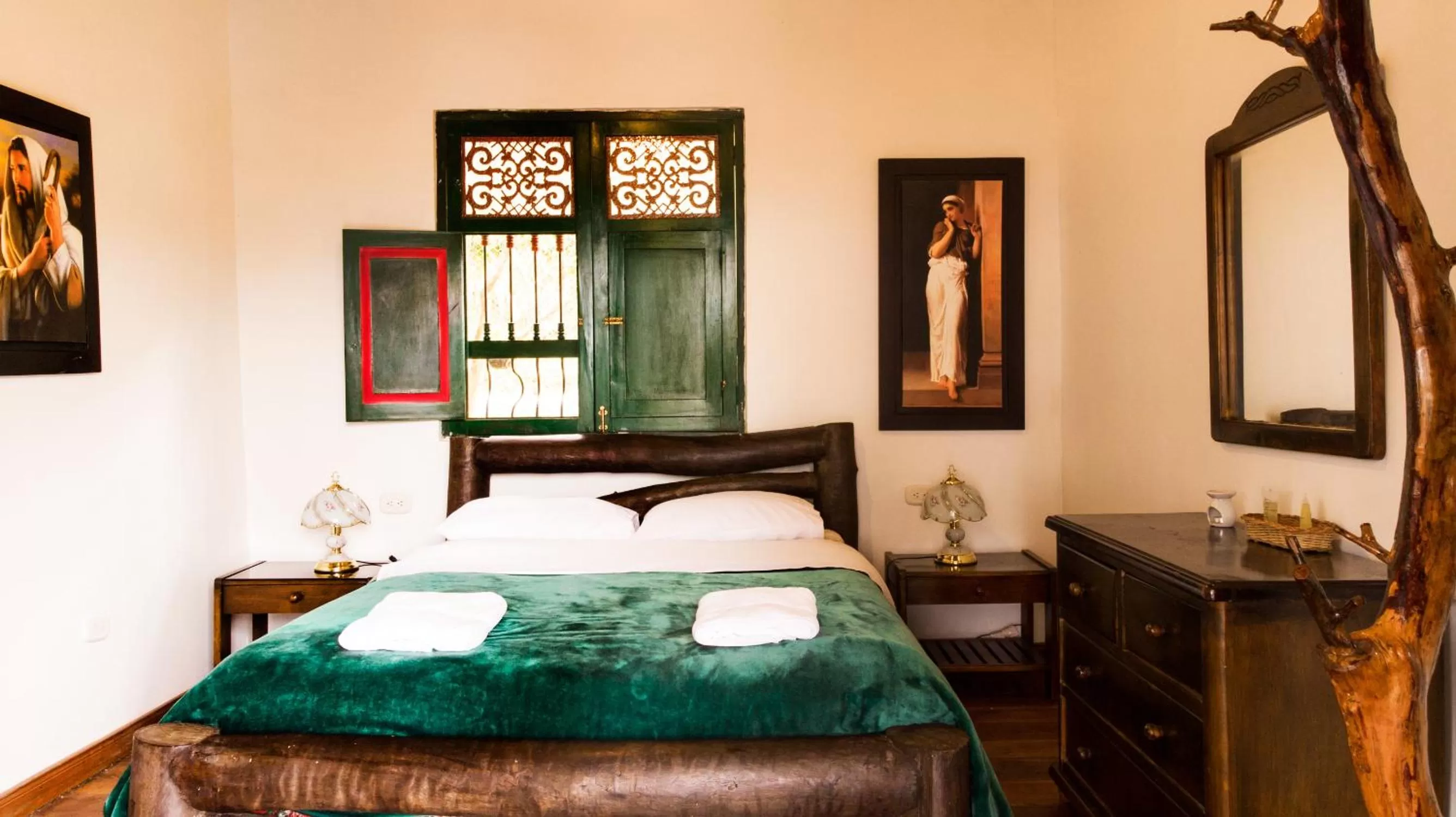 Bed in Finca Campestre La Adelita B&B