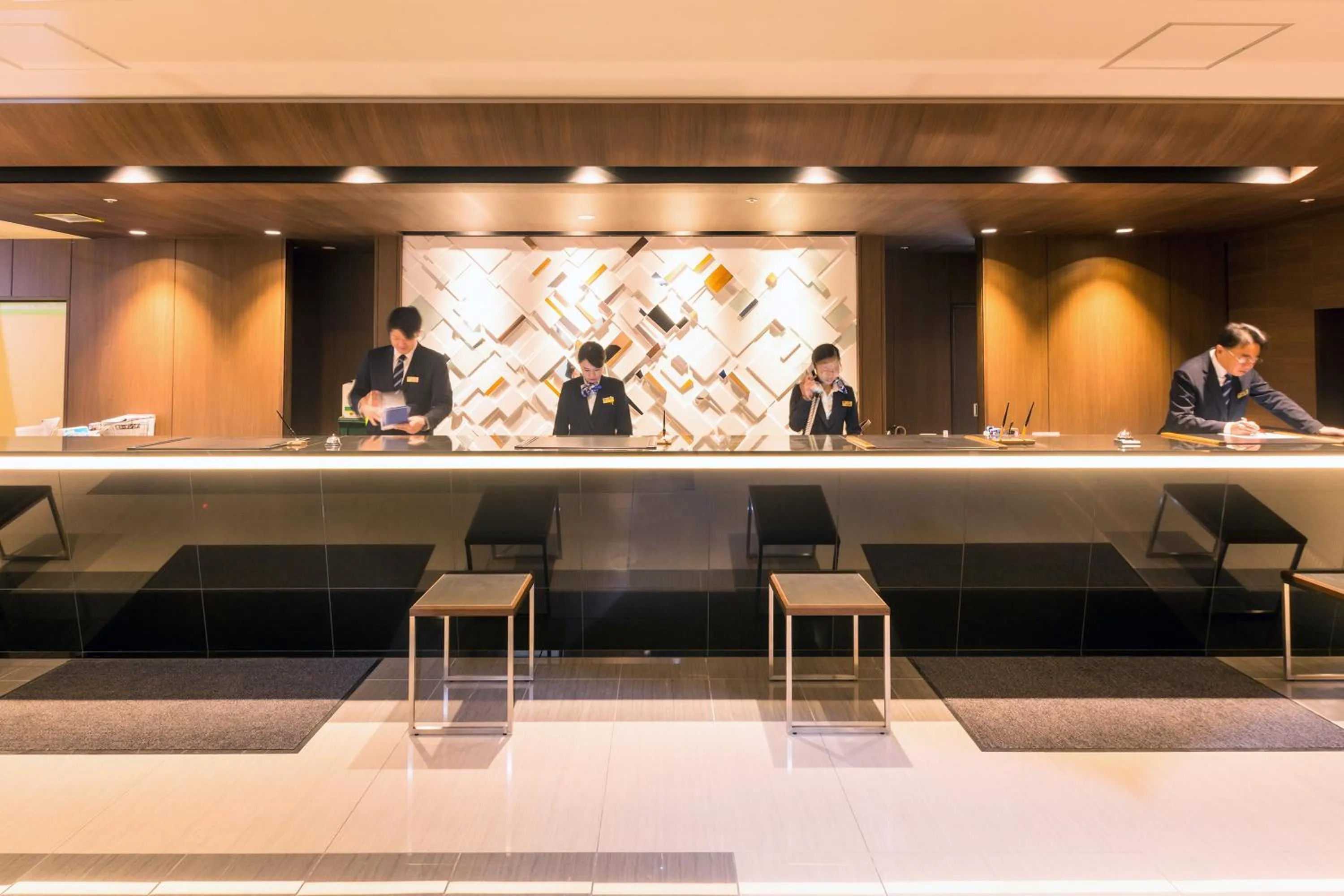 Staff in Hotel Paco Hakodate