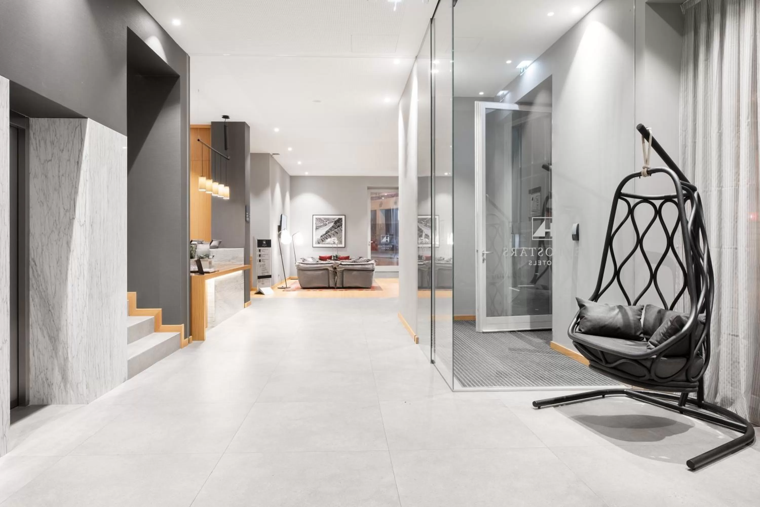 Lobby or reception in Eurostars Porto Centro