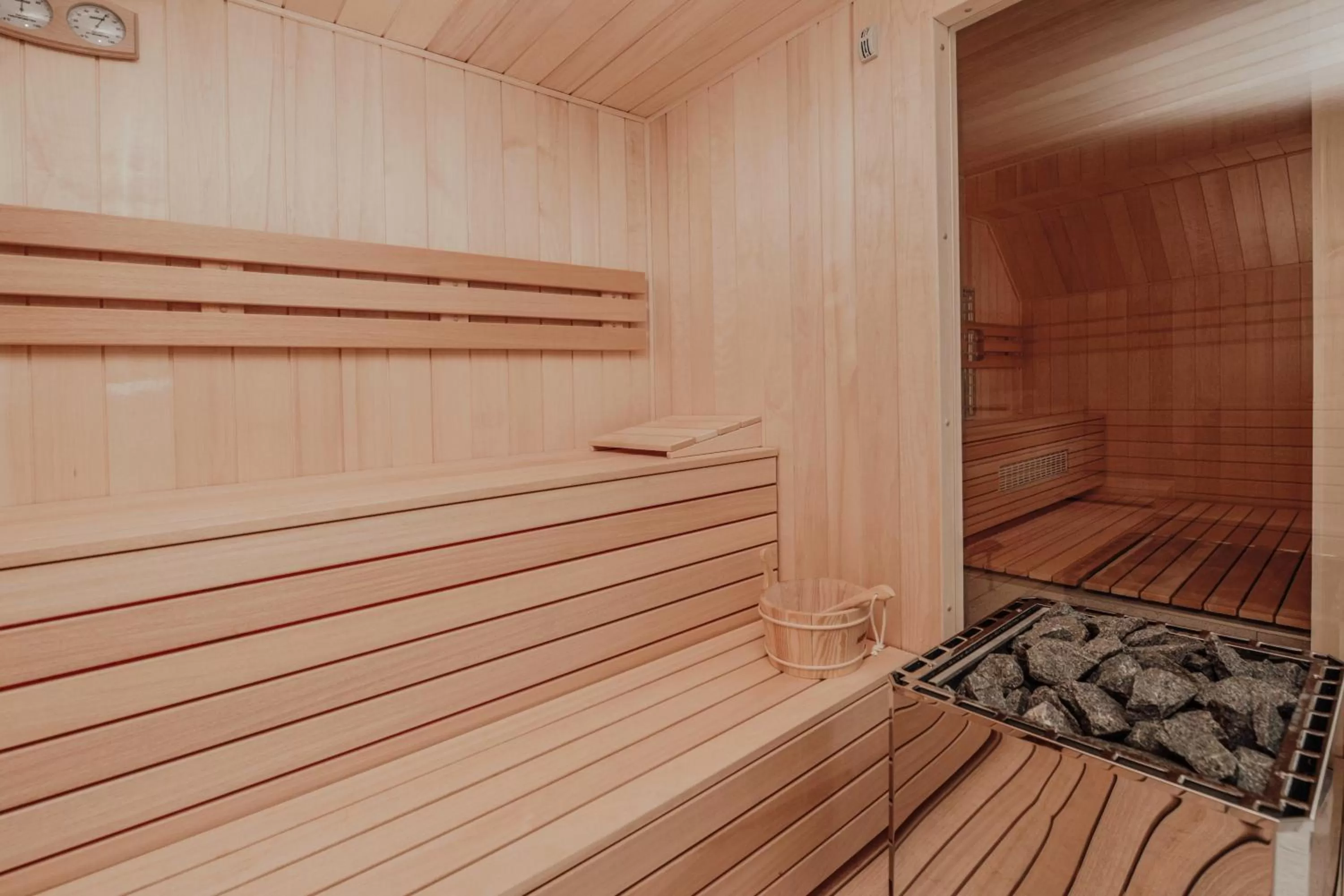 Sauna in Forest Hotel