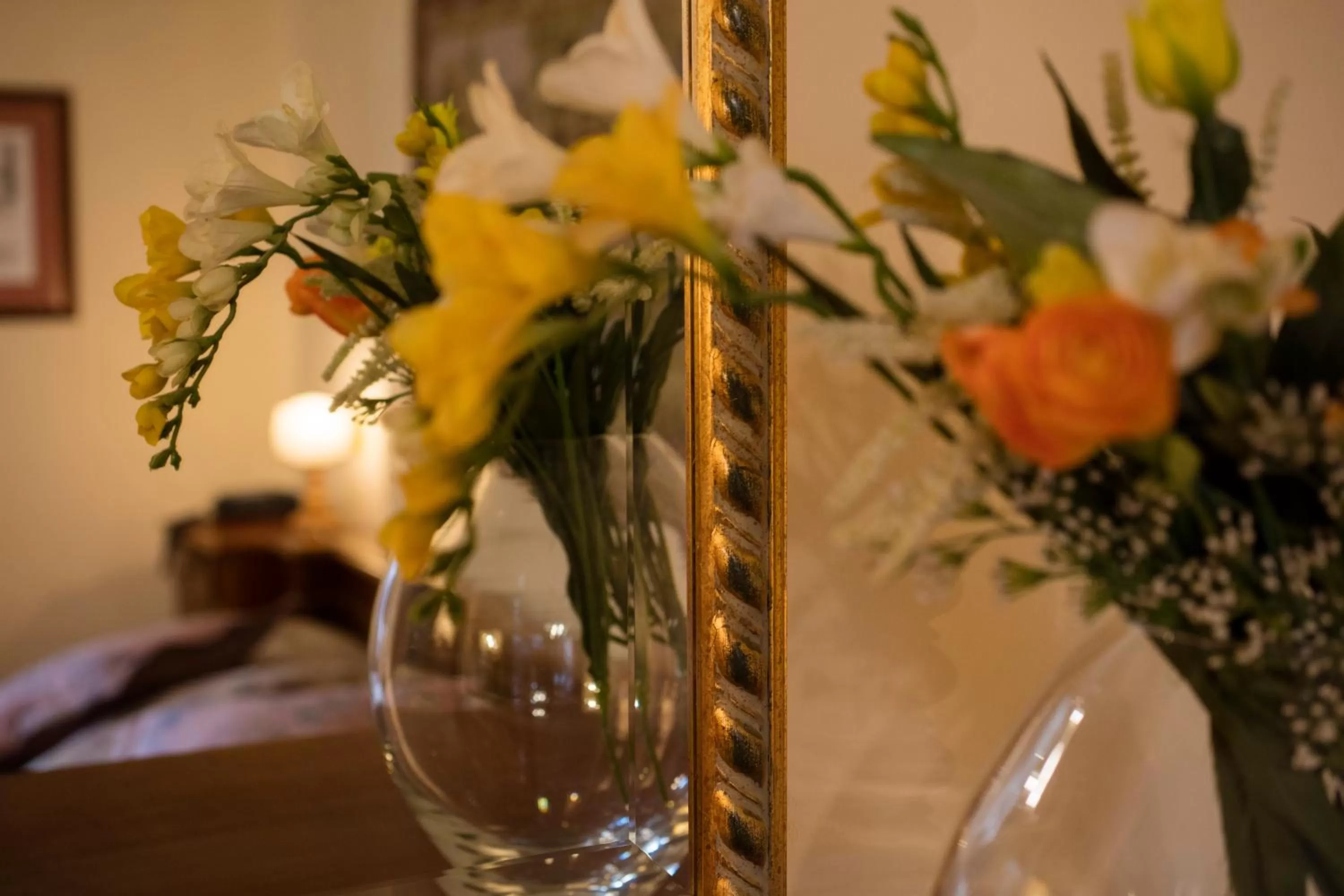 Decorative detail in Albergo Villa Cristina