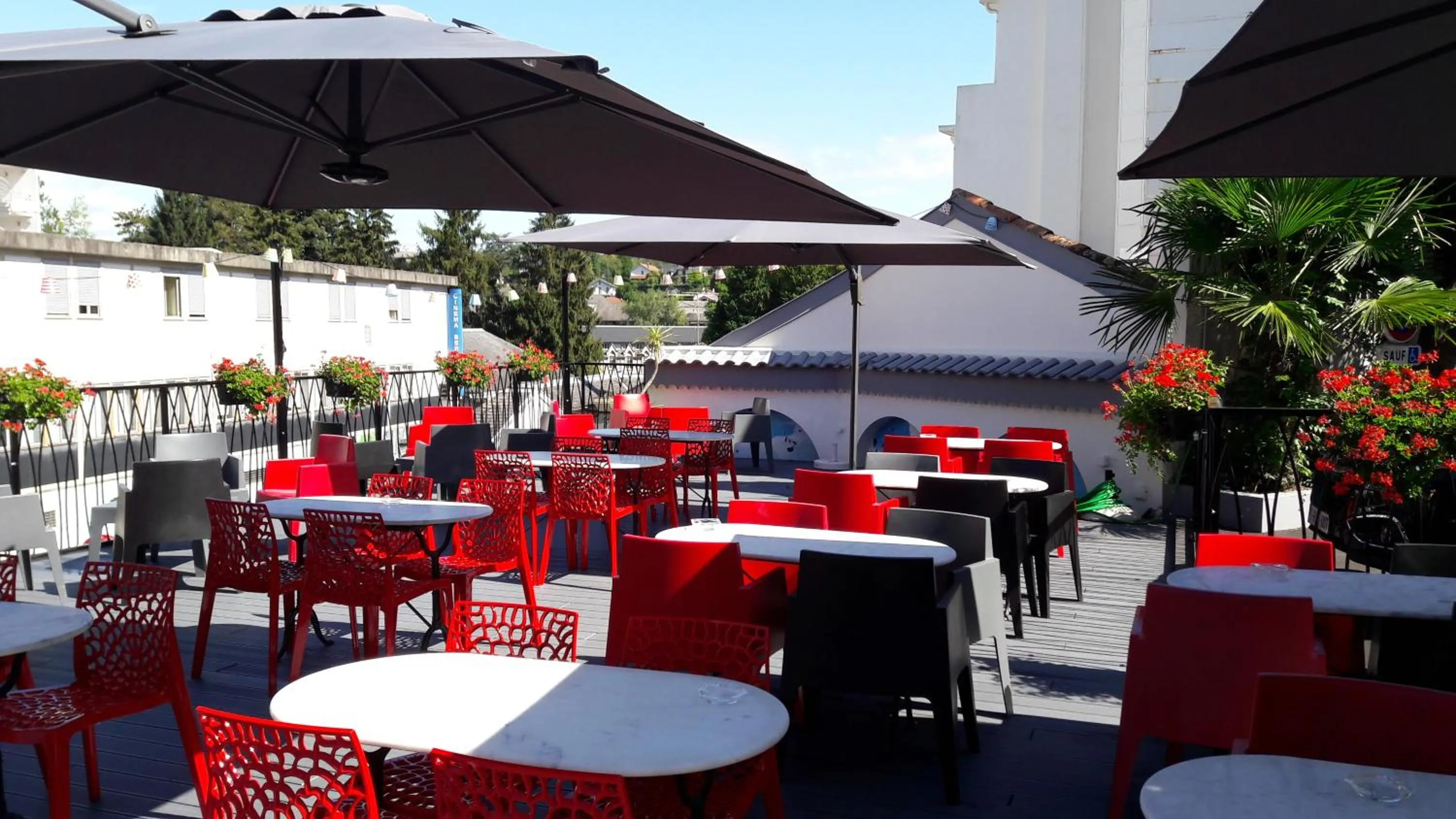 Balcony/Terrace in Hôtel Sainte-Rose