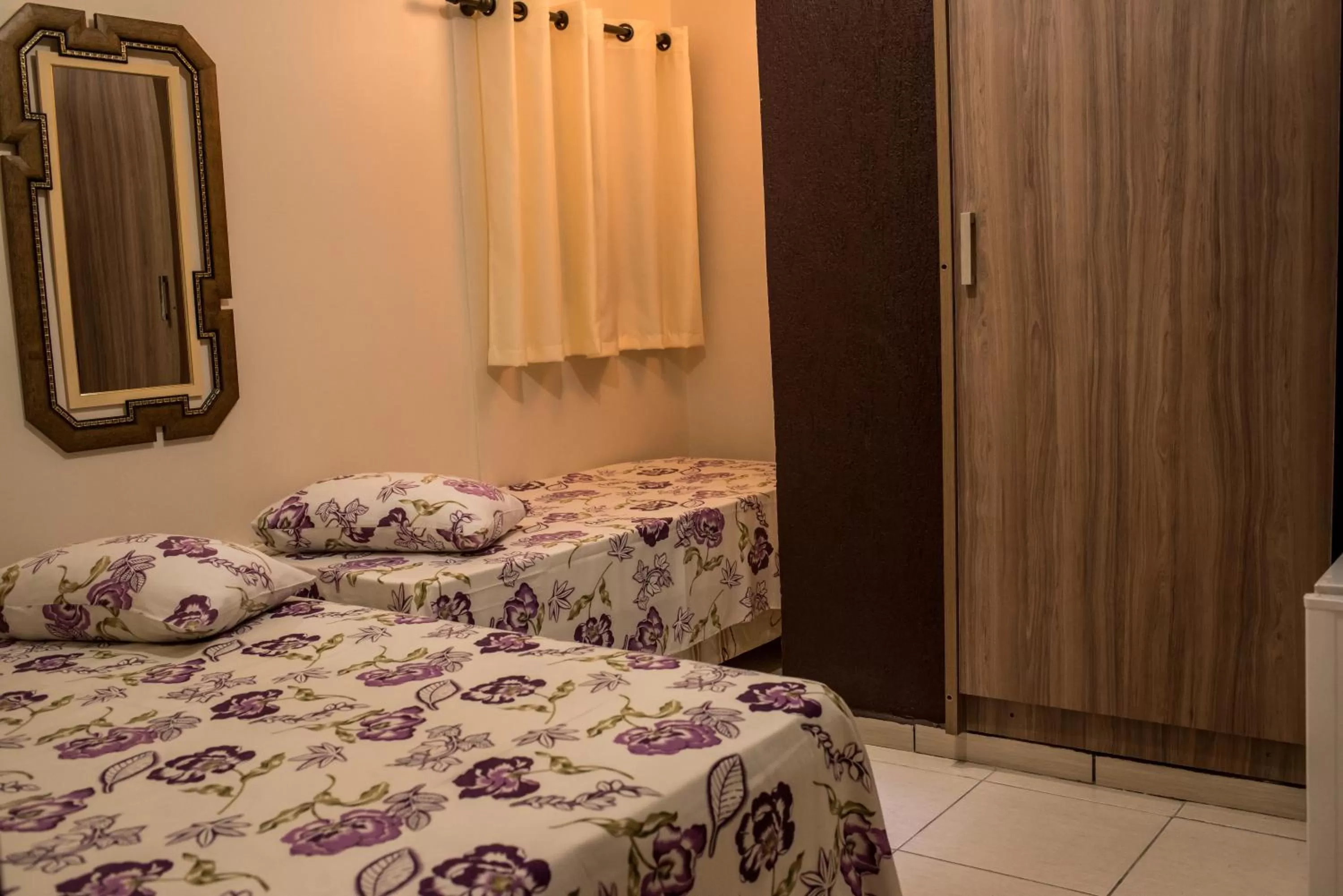 Bed in Pousada Rabake