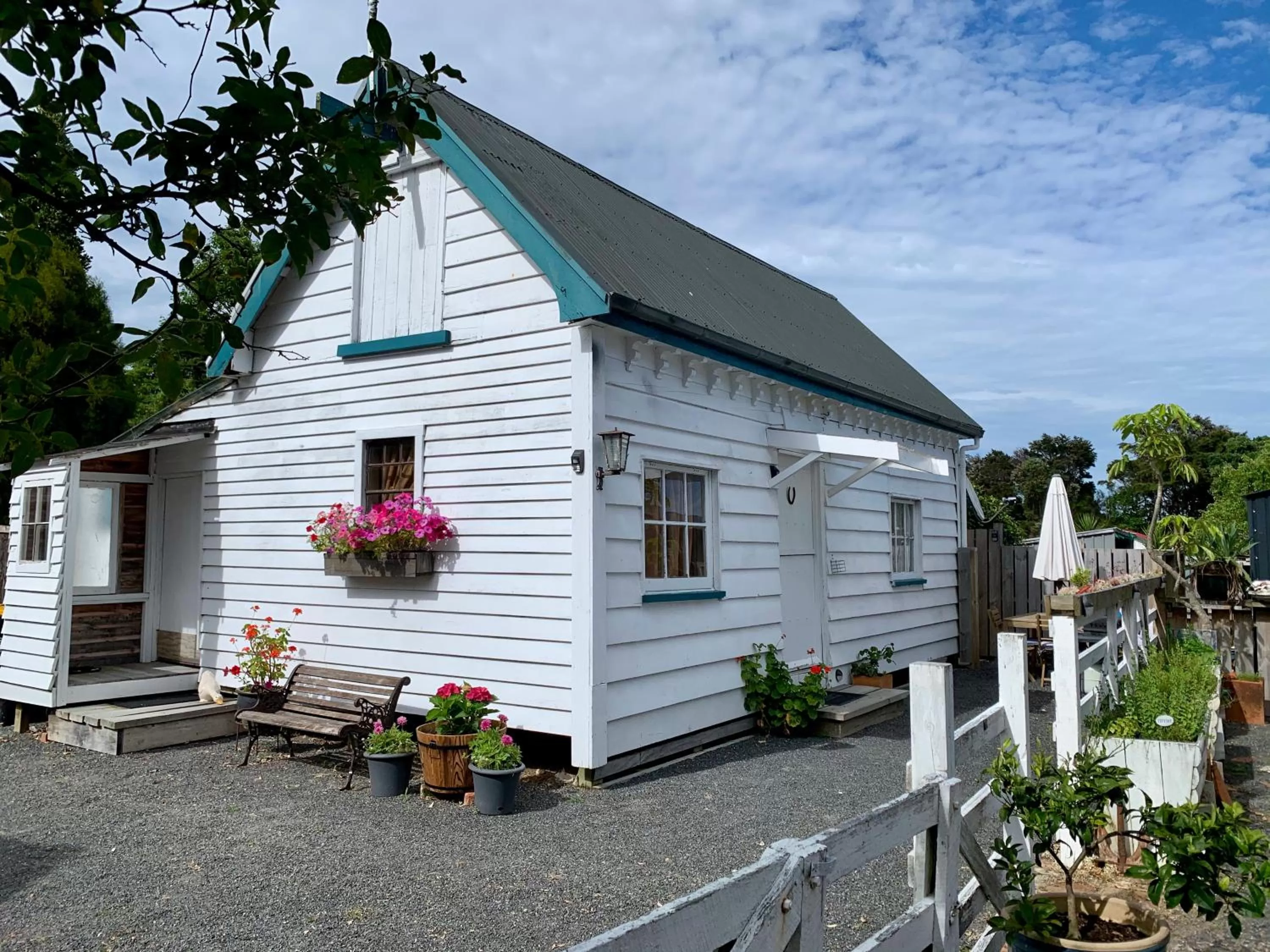 Facade/entrance in Karamana Homestead (1872)