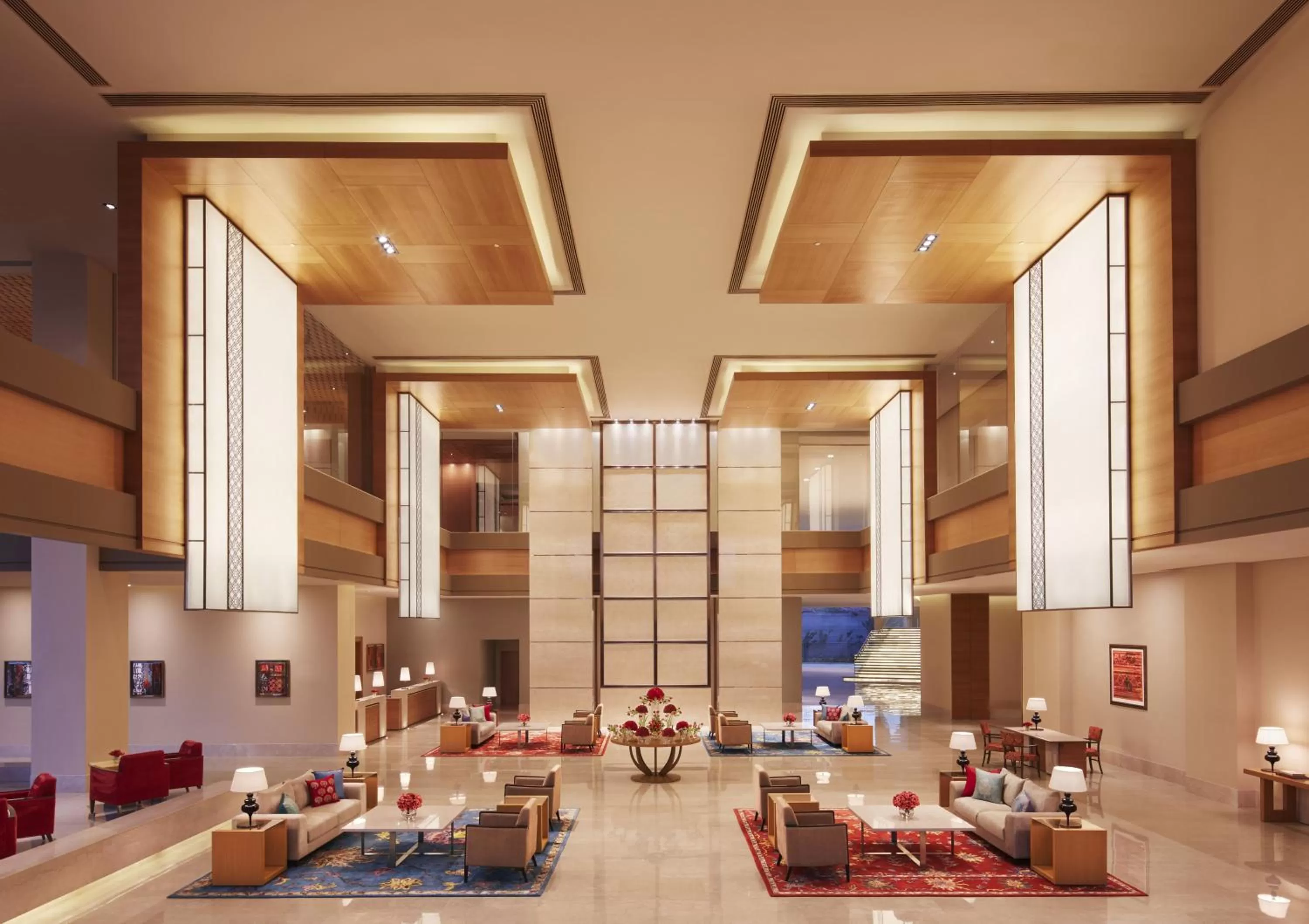 Lobby or reception in Taj Bangalore