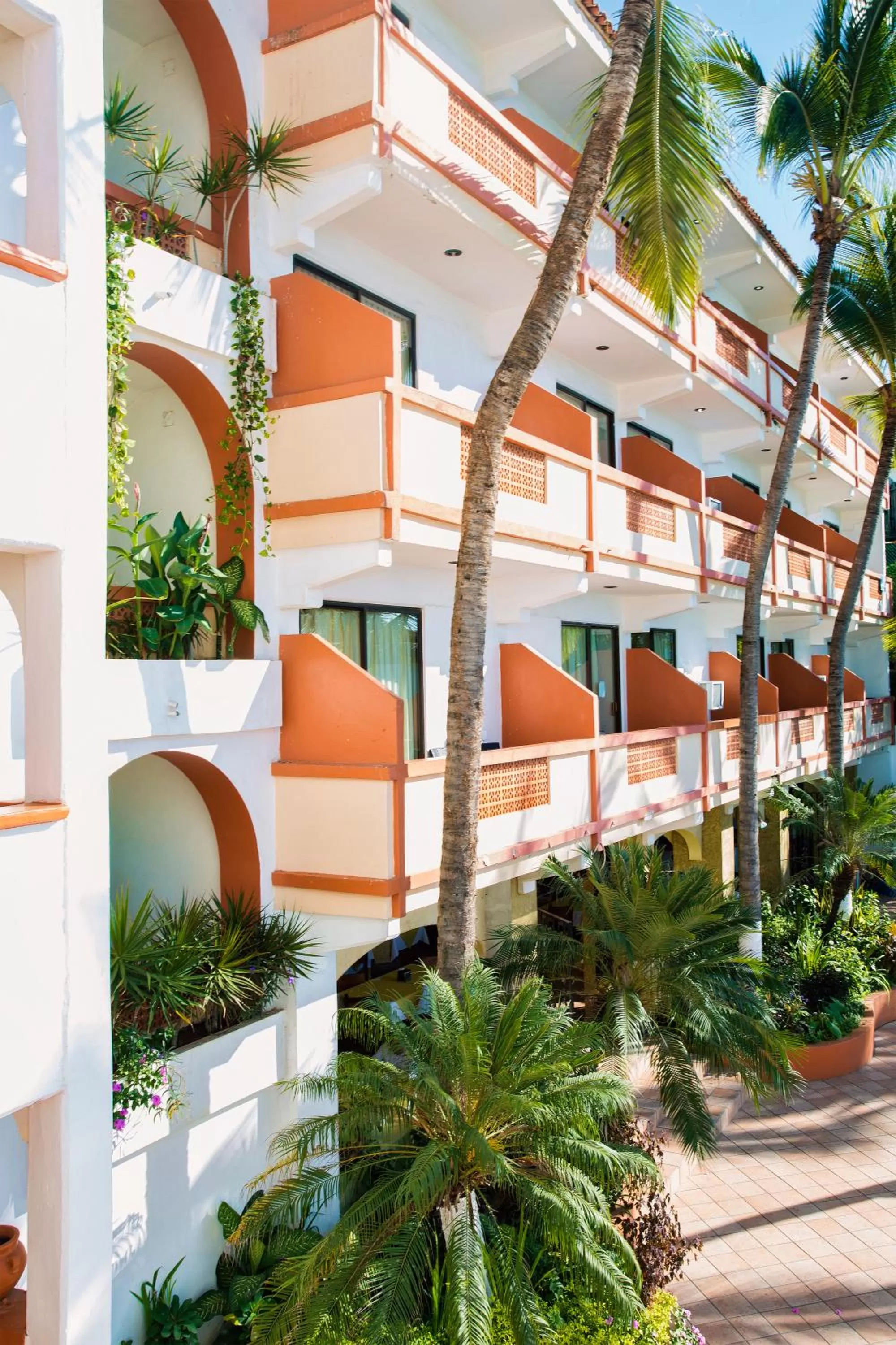 Property building in Hotel El Pescador