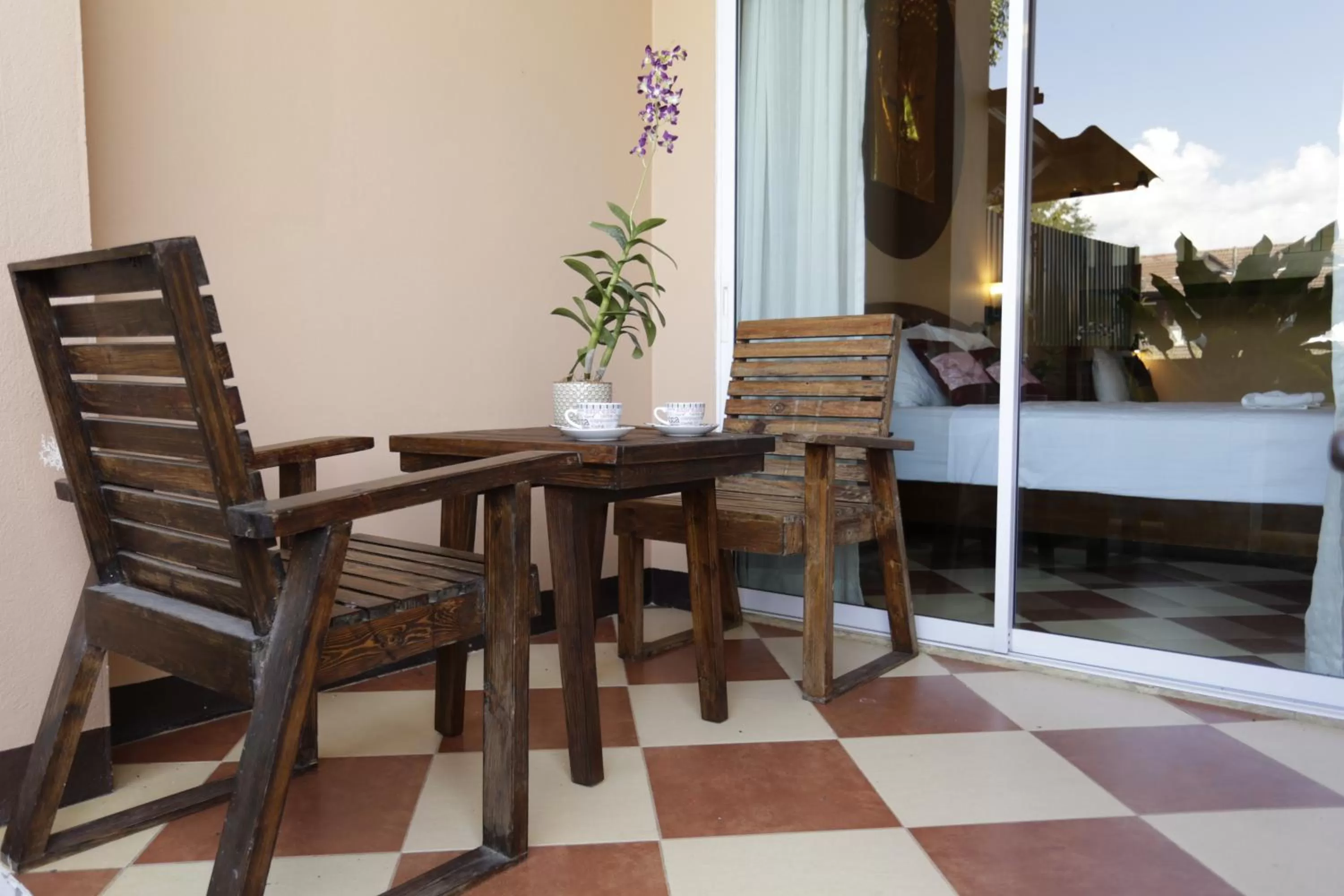 Balcony/Terrace in Liam's Guesthouse Adults Only