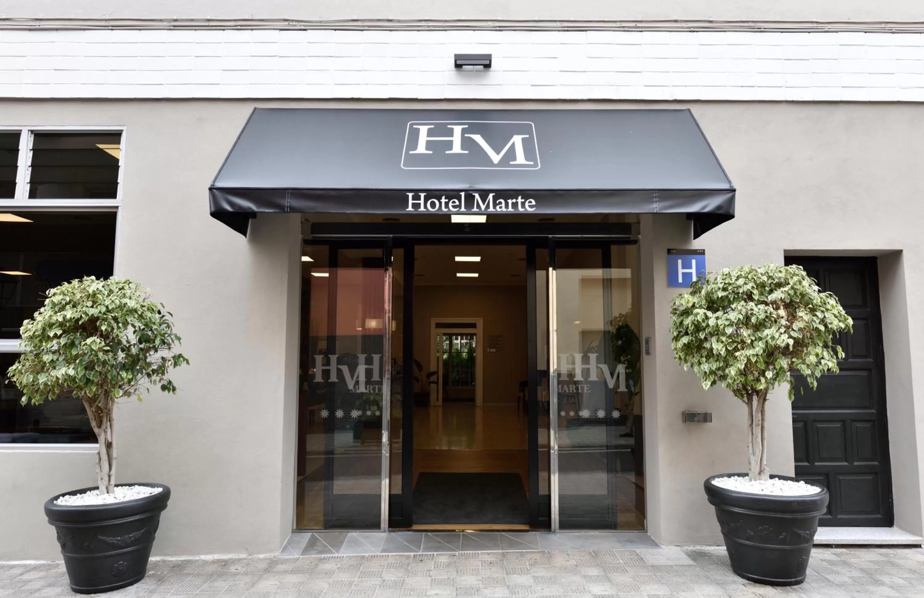 Facade/entrance in Hotel Marte