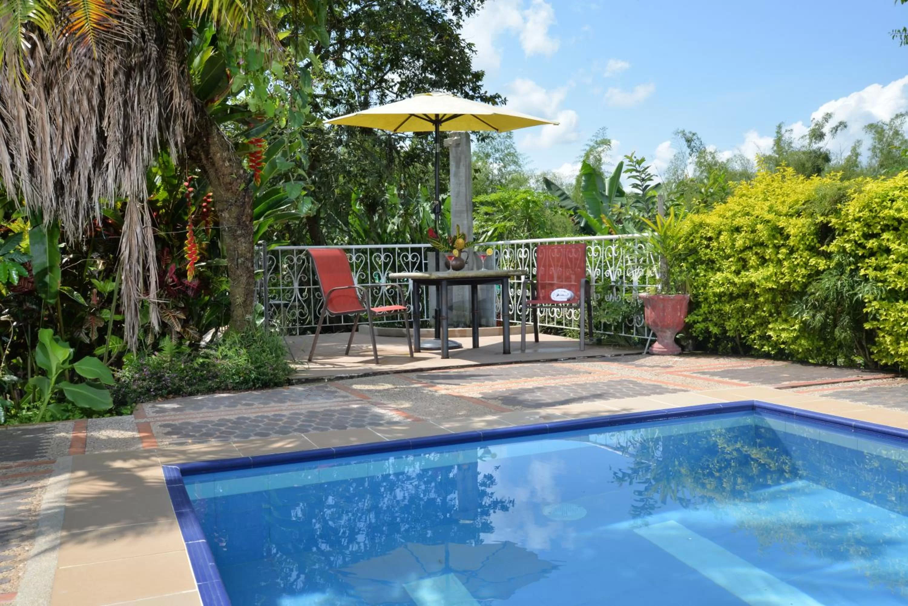 Pool view in Balsora Hotel Boutique