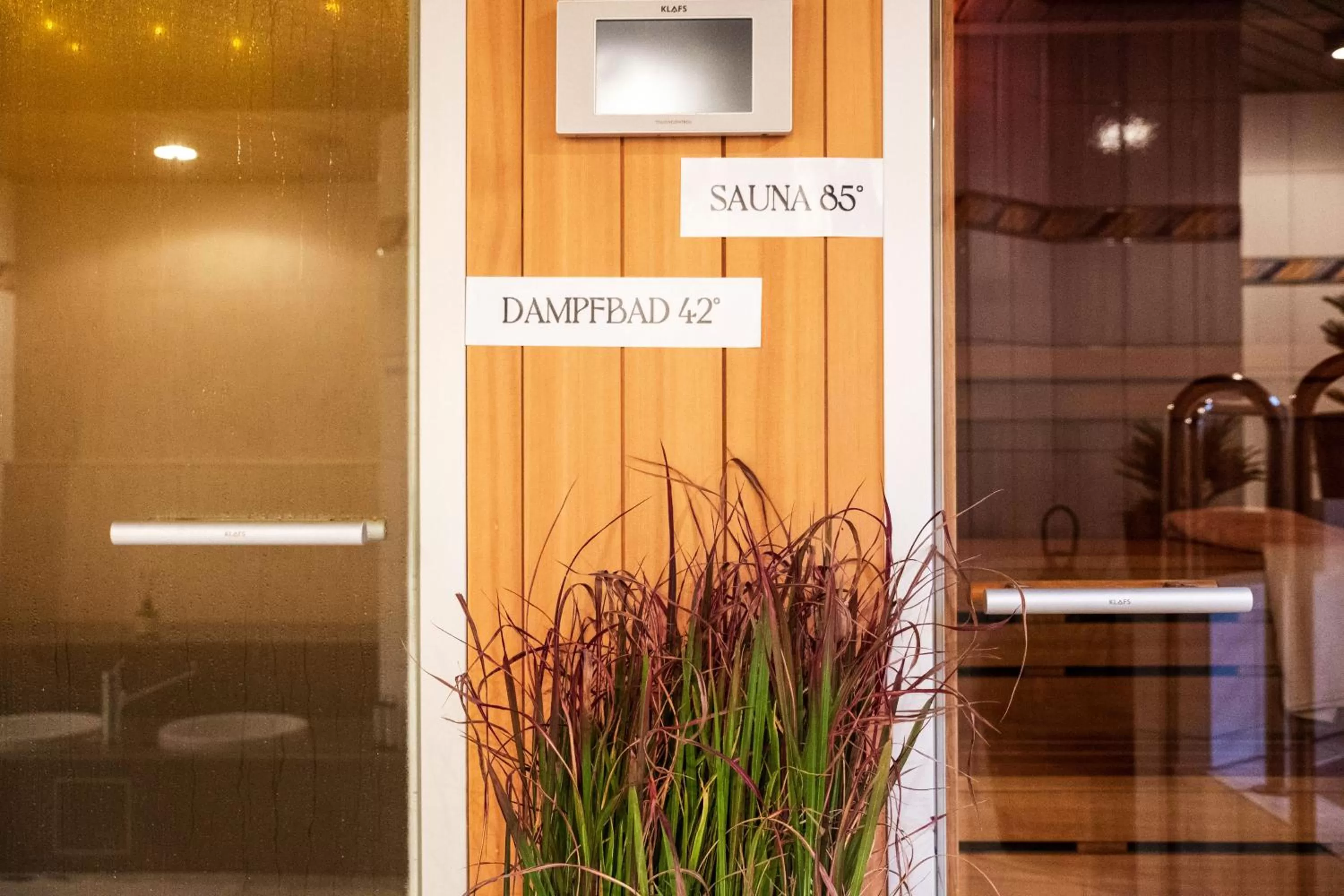 Sauna in Seehotel Kastanienbaum