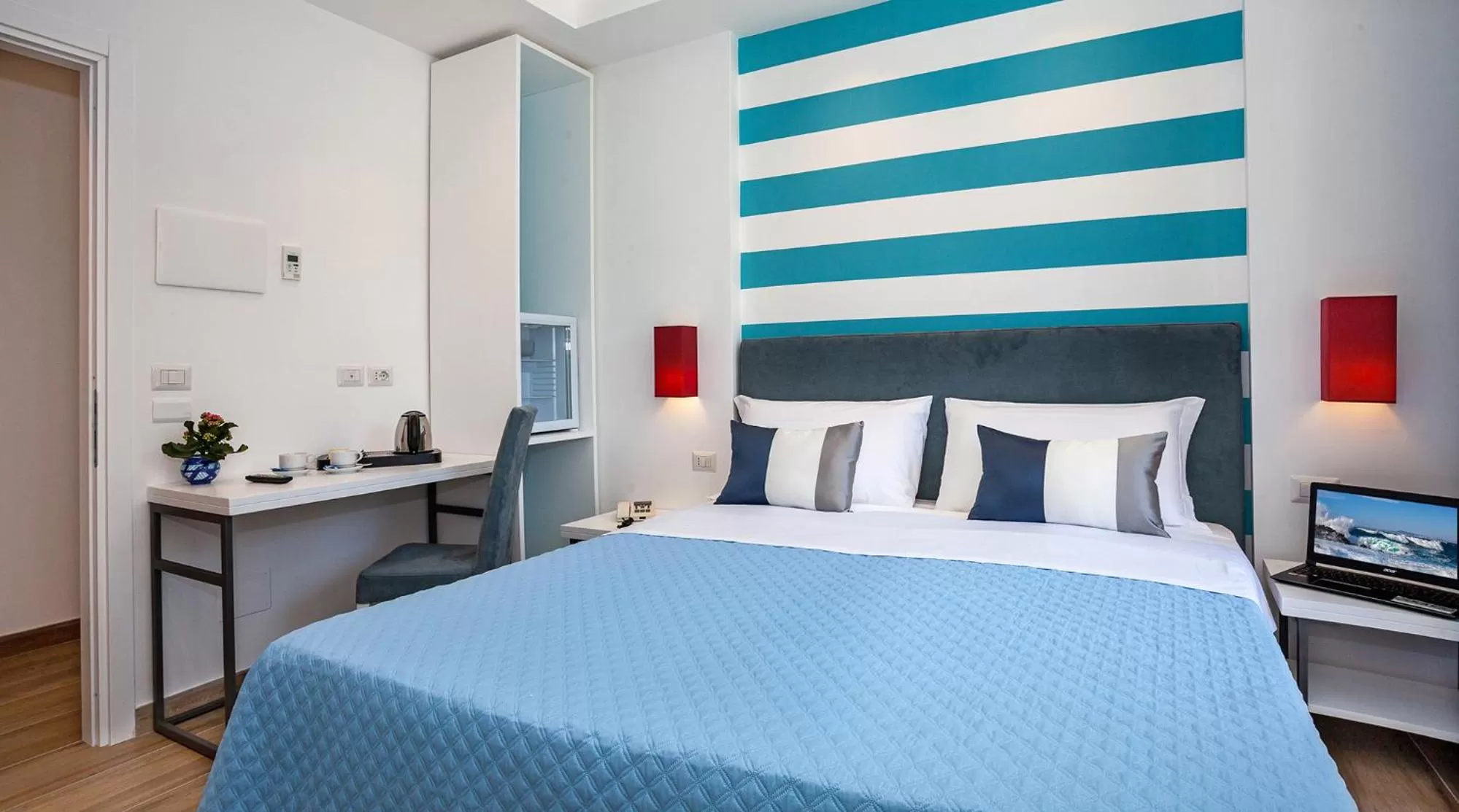 Bed in Hotel Angelina