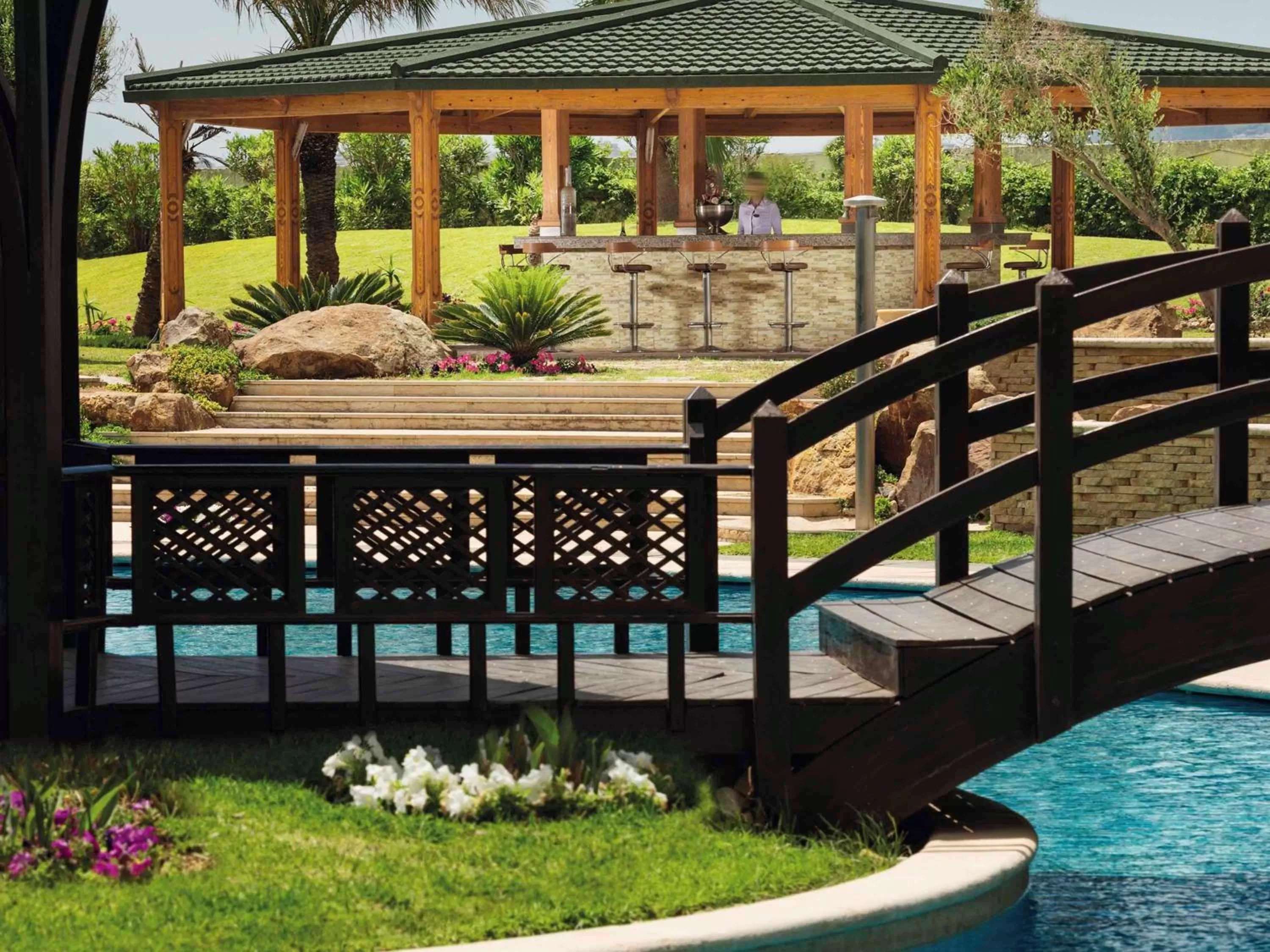 Patio in Mövenpick Hotel & Casino Malabata Tanger