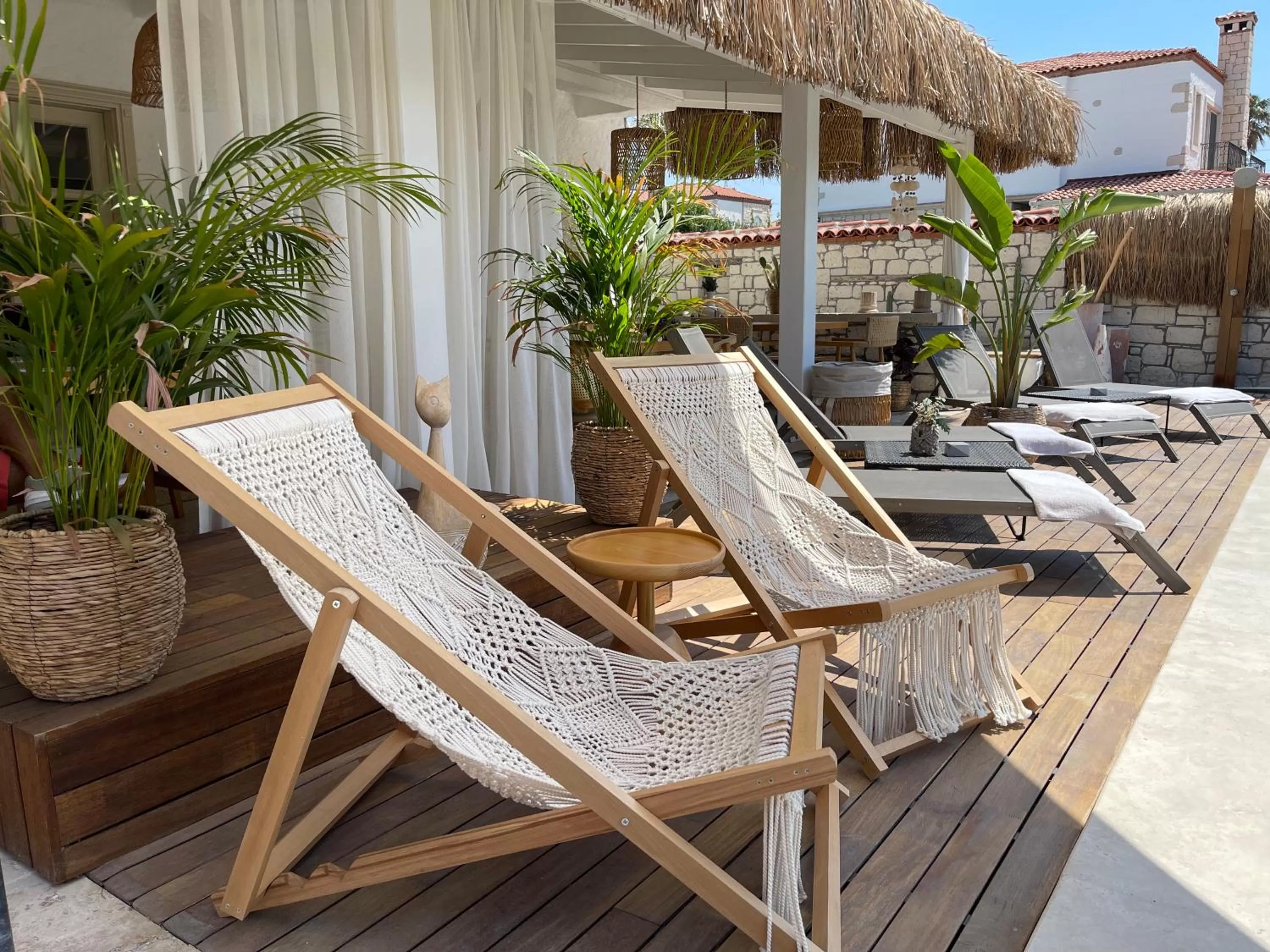 Garden in Voger Alaçatı Silence