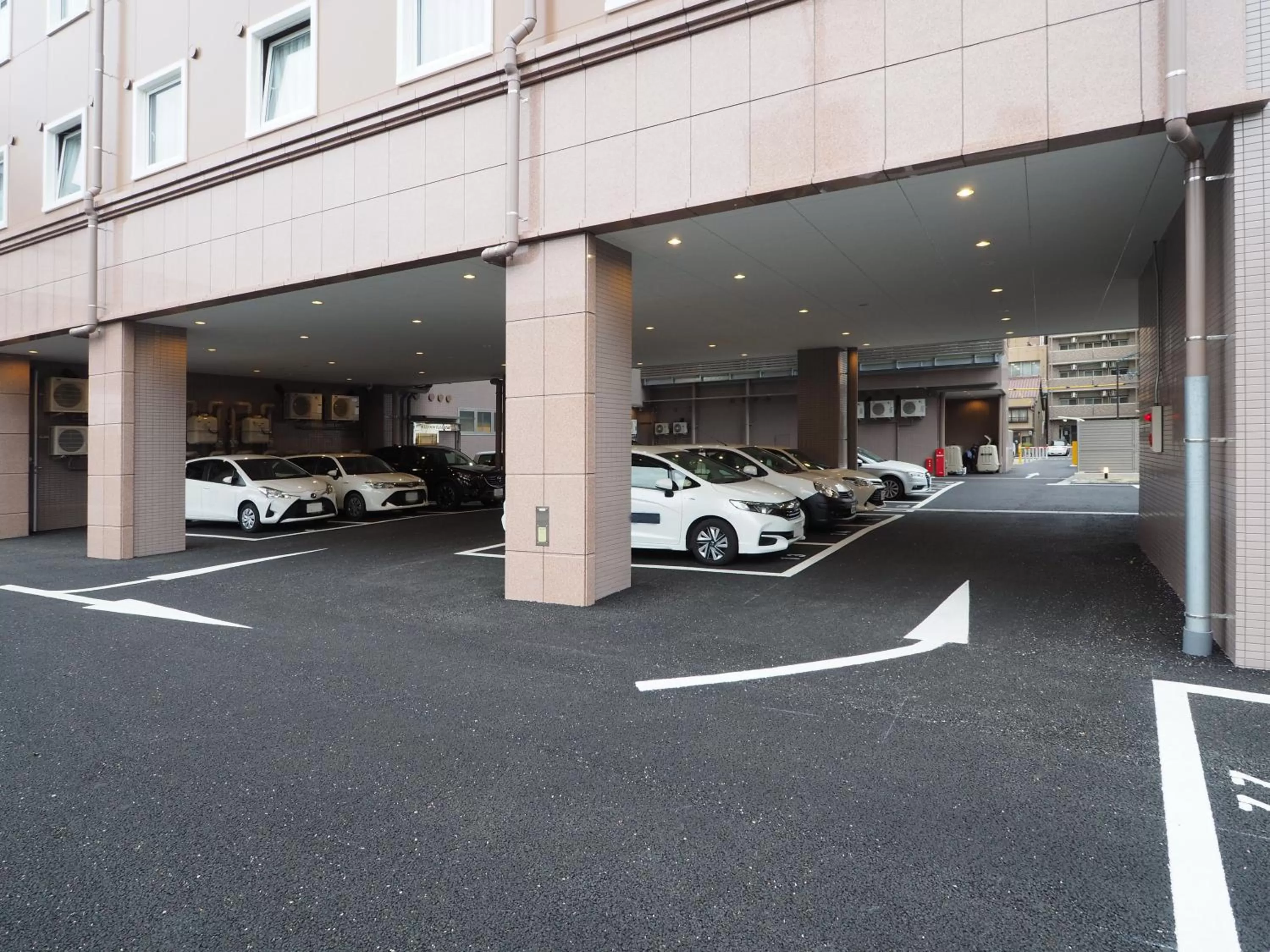 Parking in Toyoko Inn Nagoya Meieki Minami