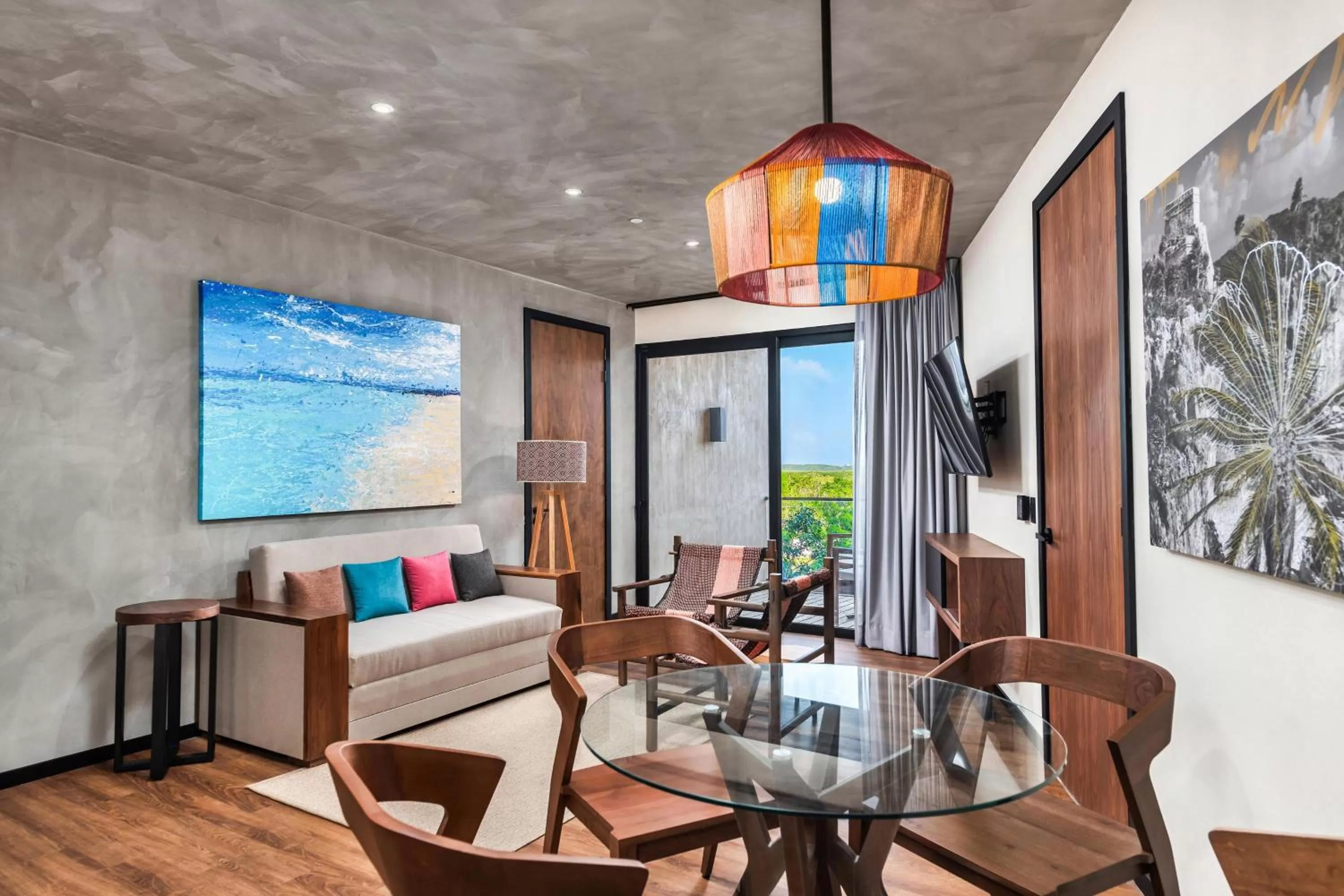 Bedroom in Aloft Tulum