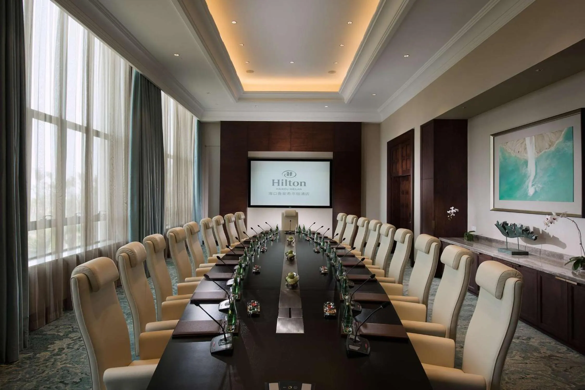 Meeting/conference room in Hilton Haikou Meilan - Beachfront Hotel