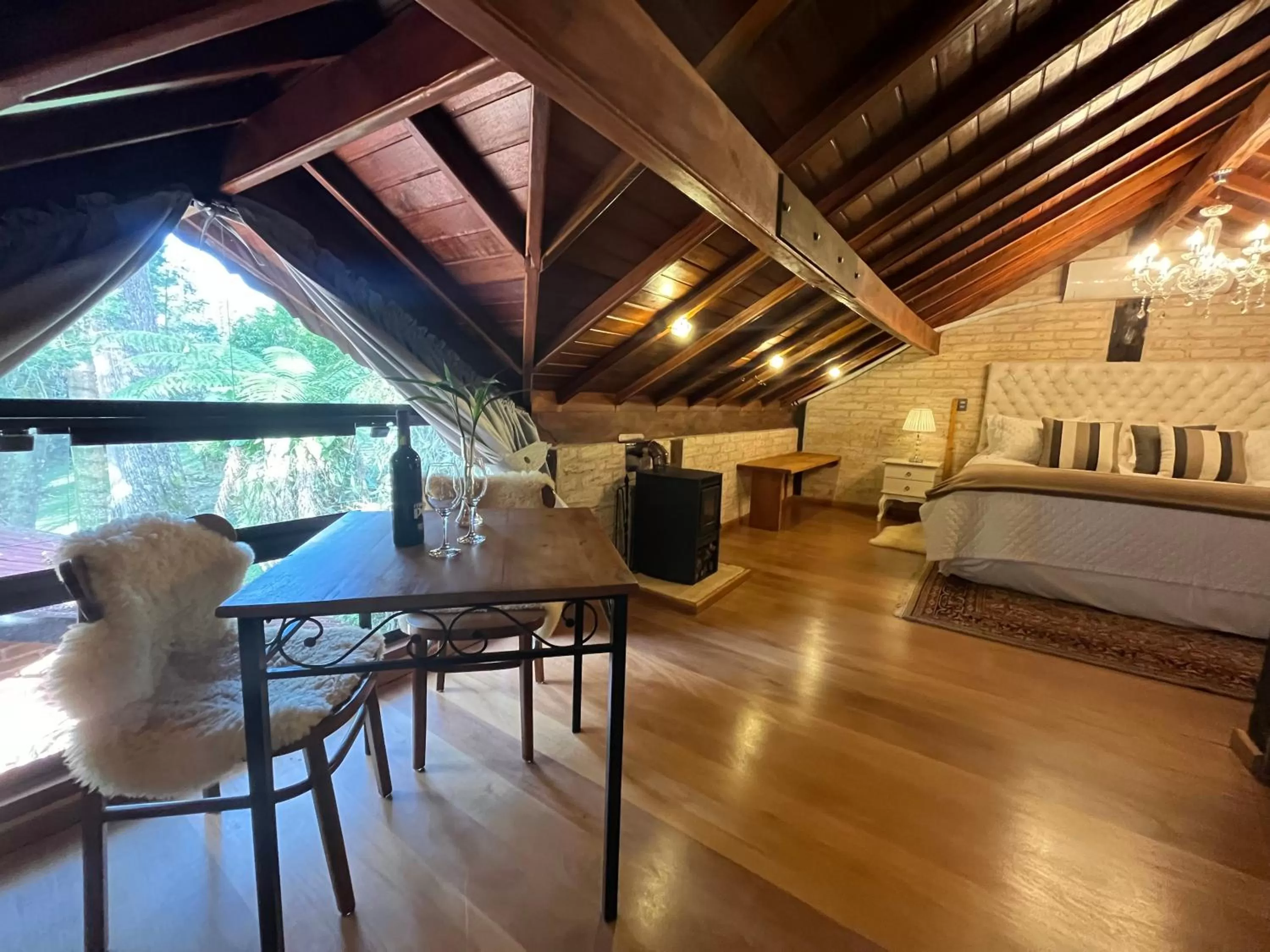 Photo of the whole room in Pousada Dona Bendita