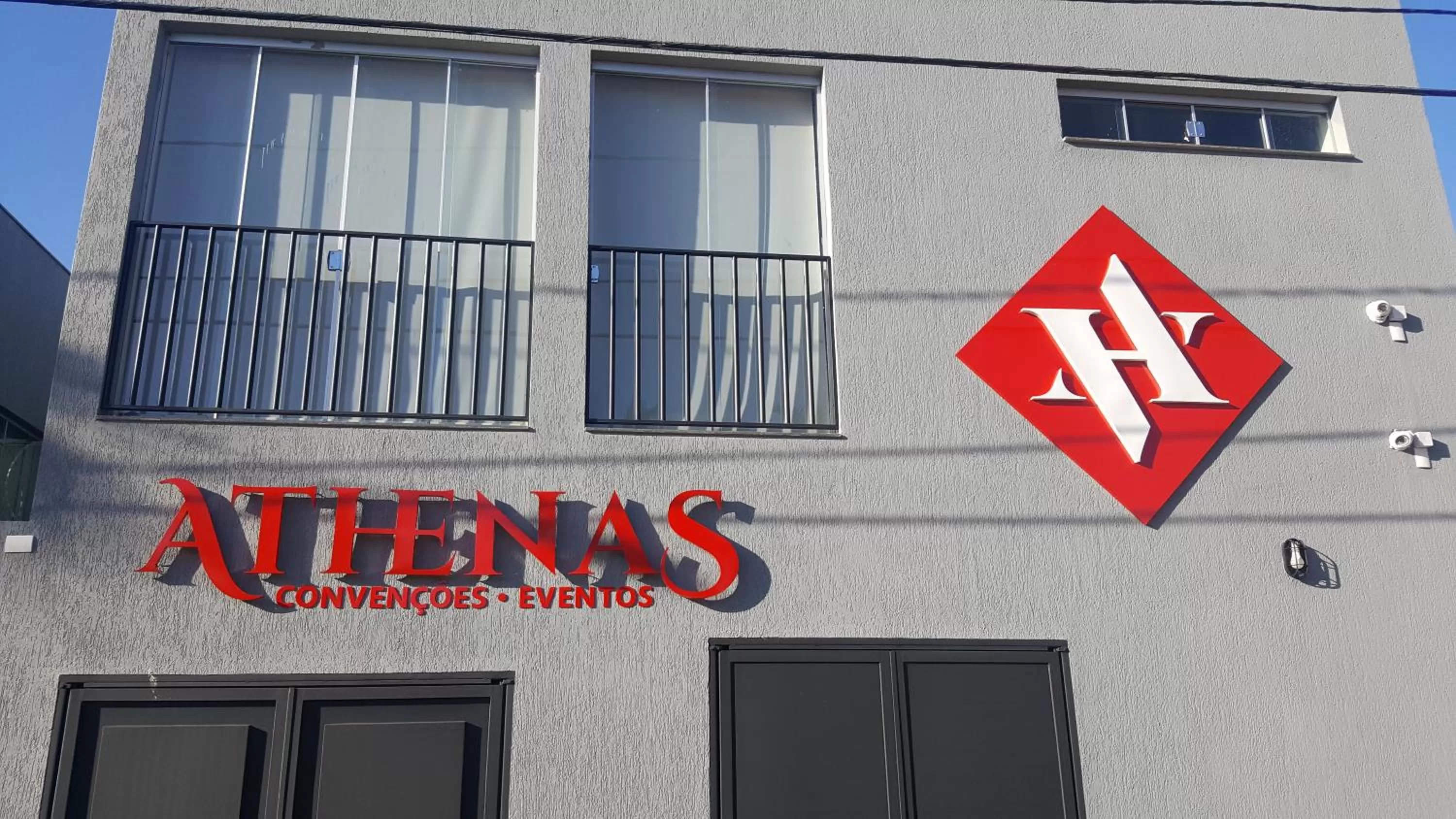 Facade/entrance in Hotel Athenas e Convenções