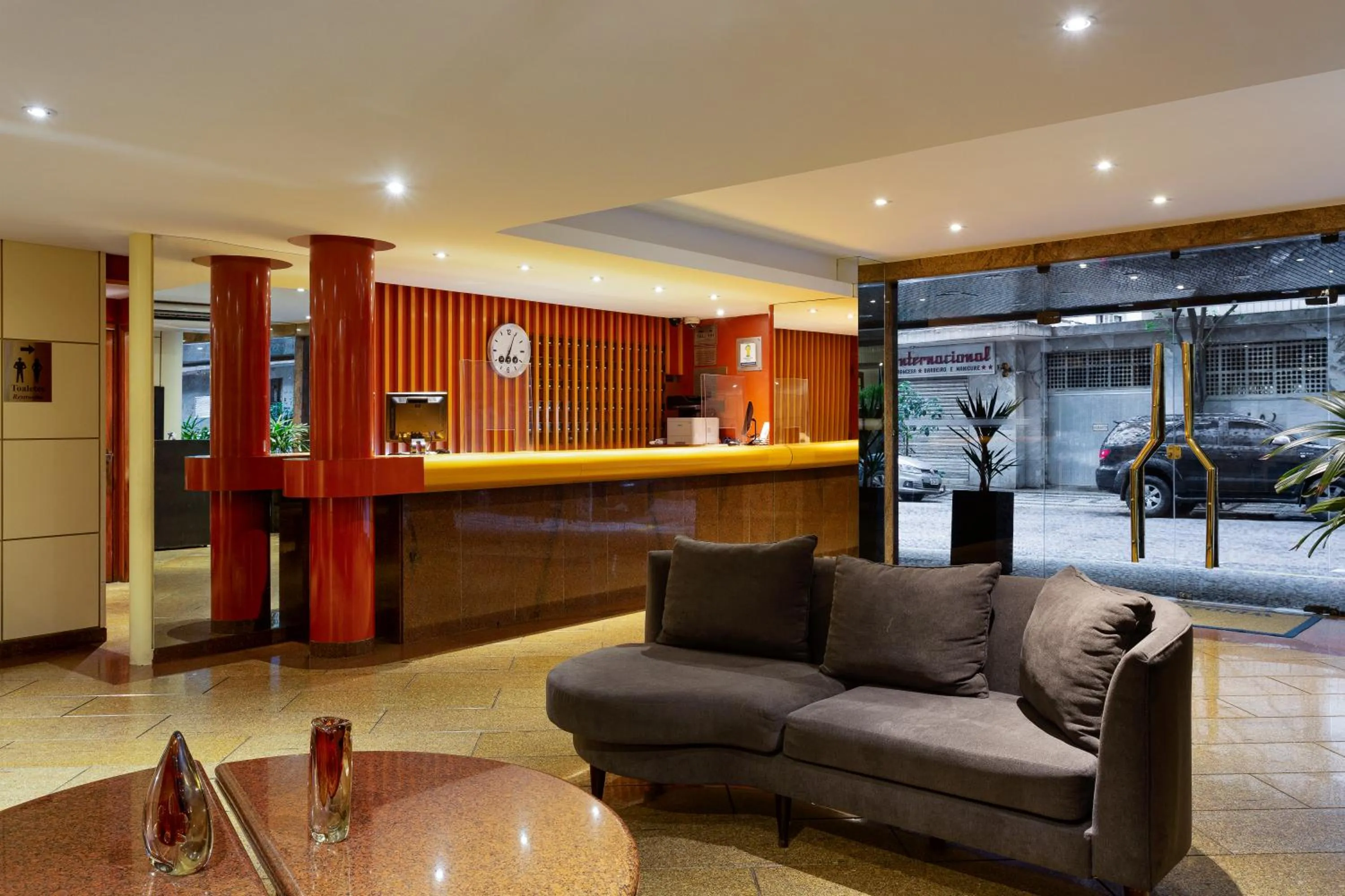 Lobby or reception in Windsor Palace Copacabana