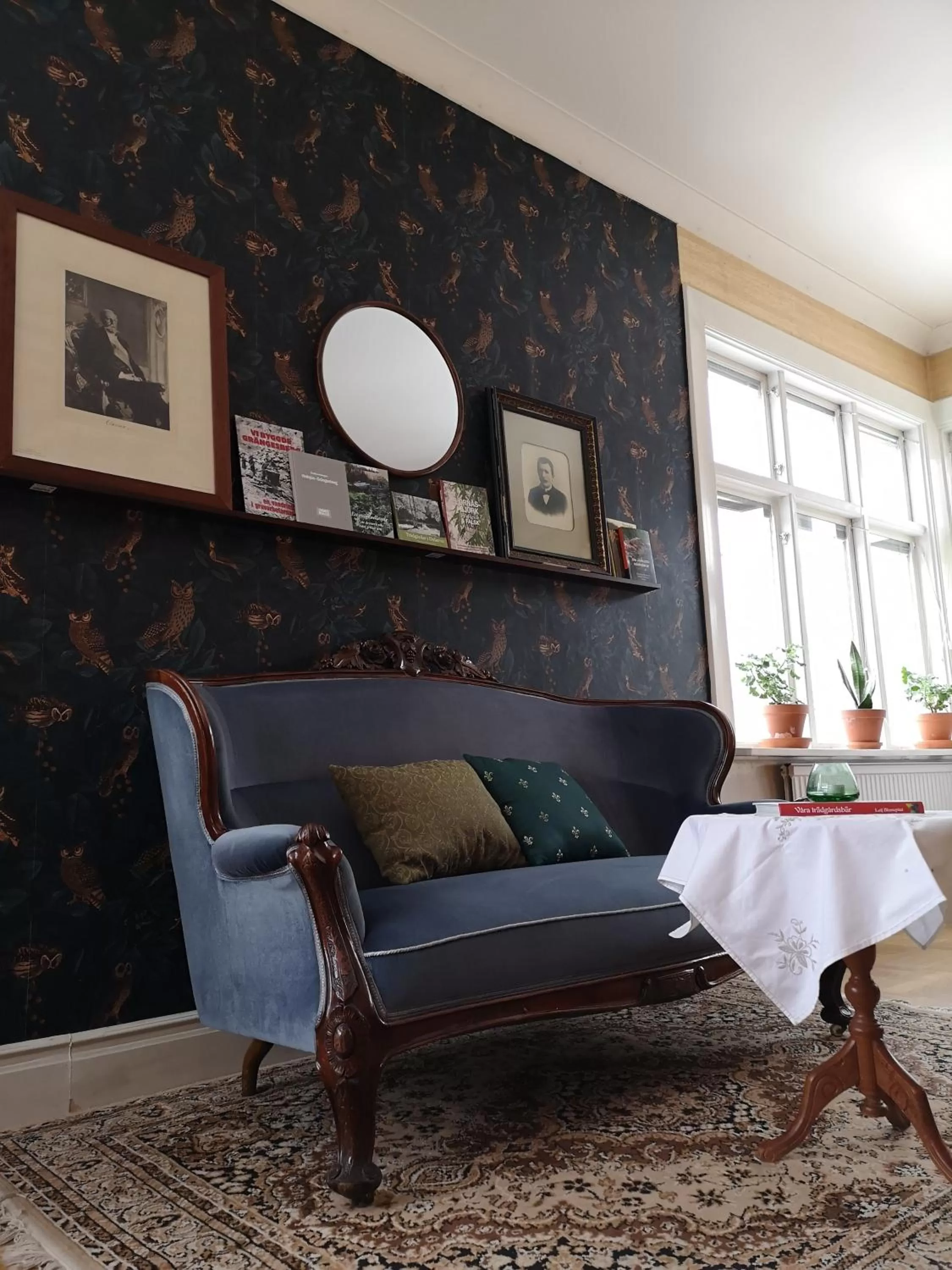 Living room in Disponentparken Café och Bed & Breakfast