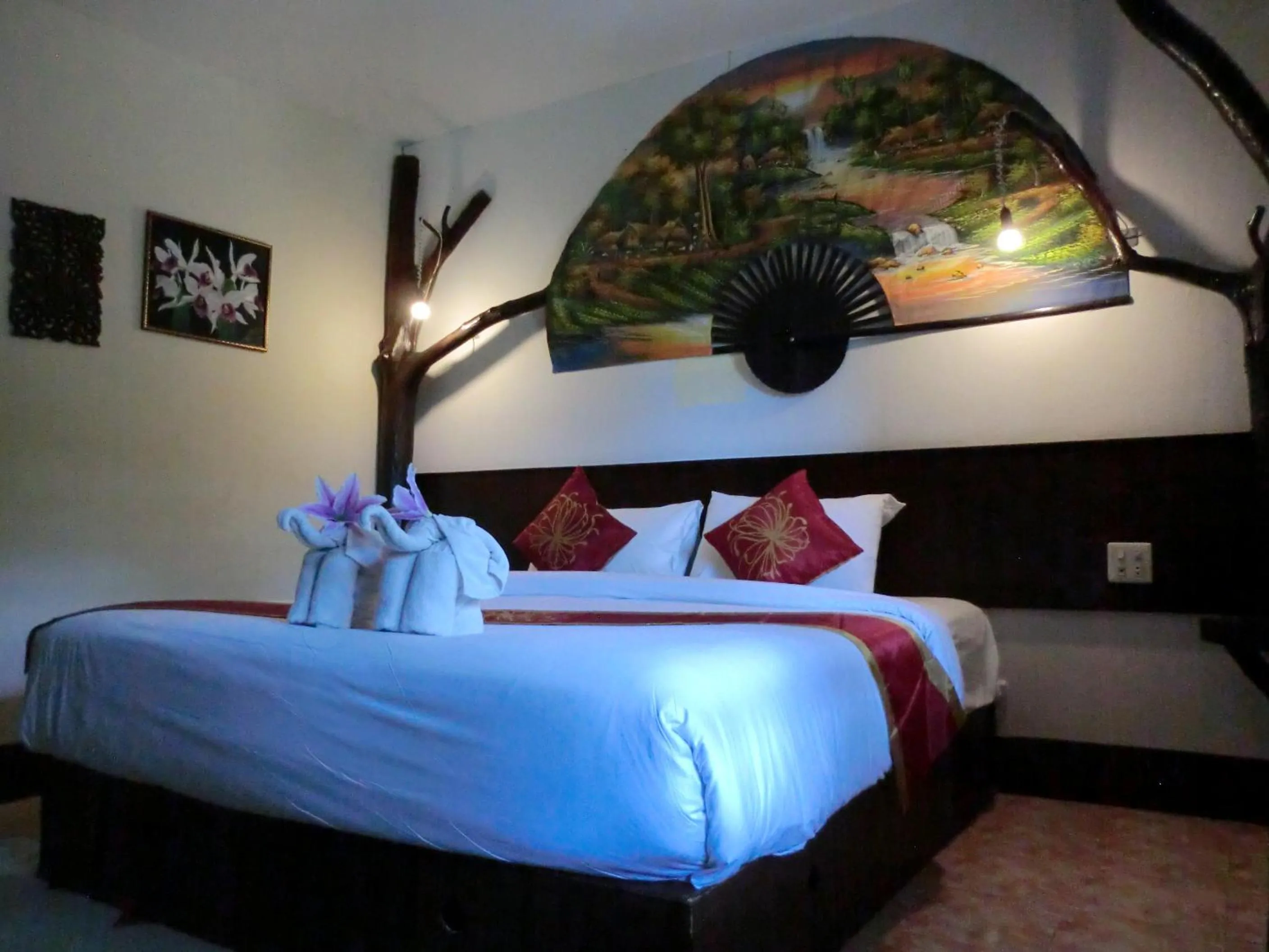 Bed in The Krabi Forest Homestay